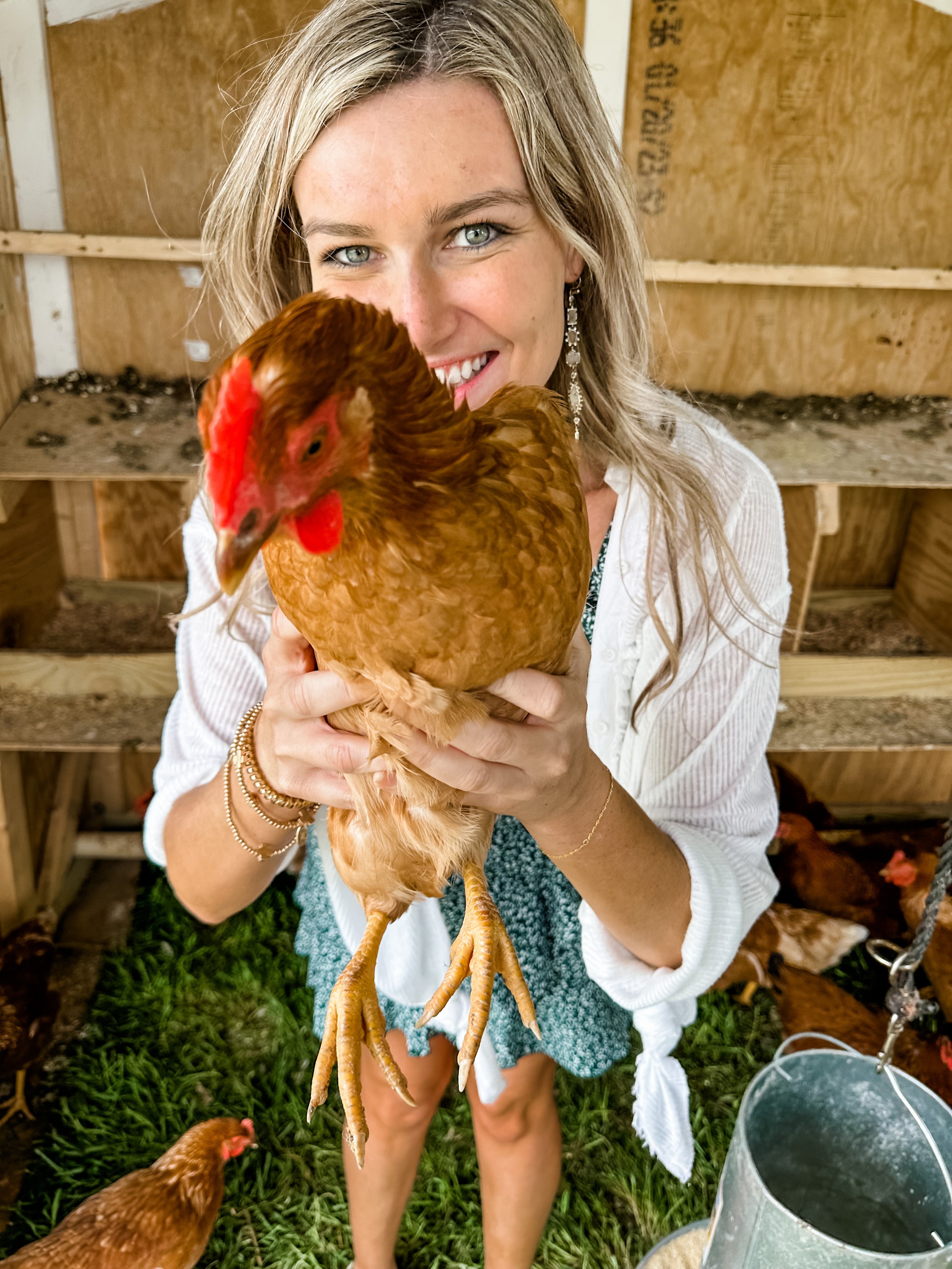 I am a big farm girl. I love all animals. 