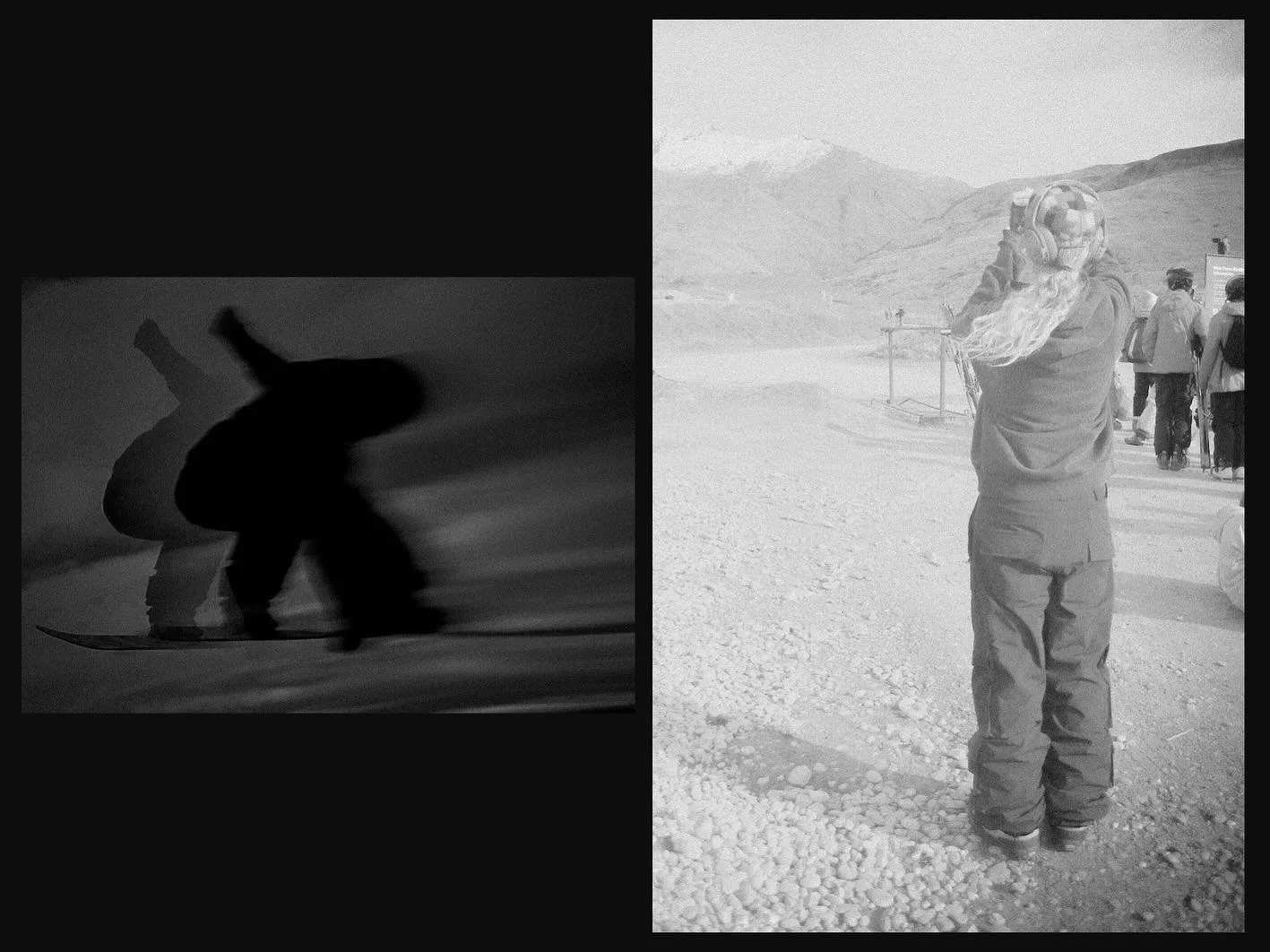 RWK New Zealand memories🖤🏴&zwj;☠️ #snowboard #art #black&amp;white