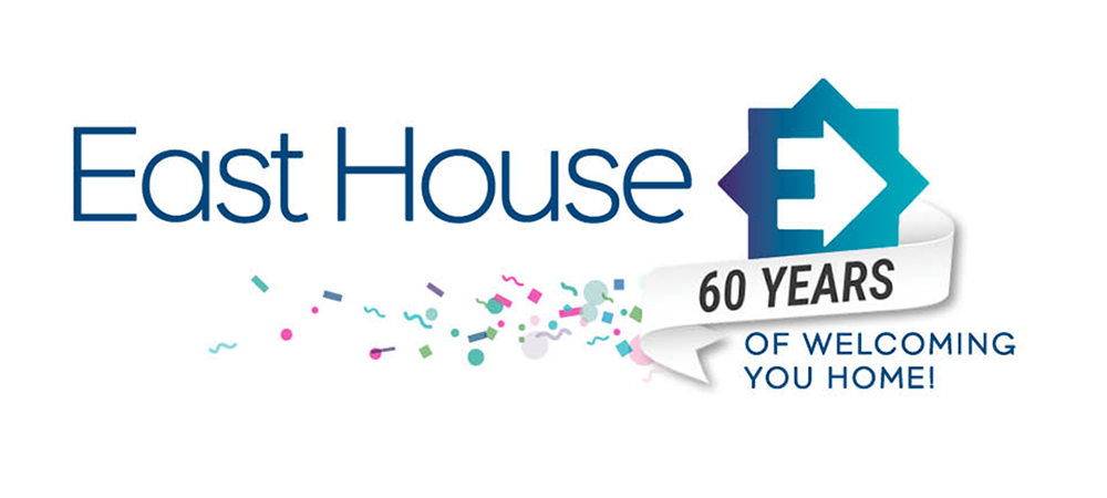 East House unveils their 60th Anniversary logo to the community.