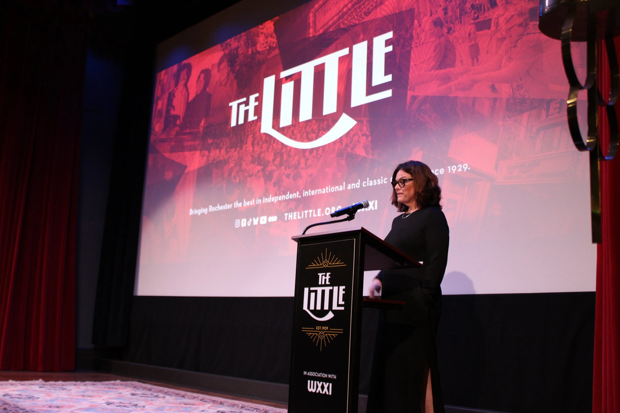 East House Celebrates their 60th Anniversary at The Little Theatre showcasing their Empowered, hosted by Meg Ryan short film. 