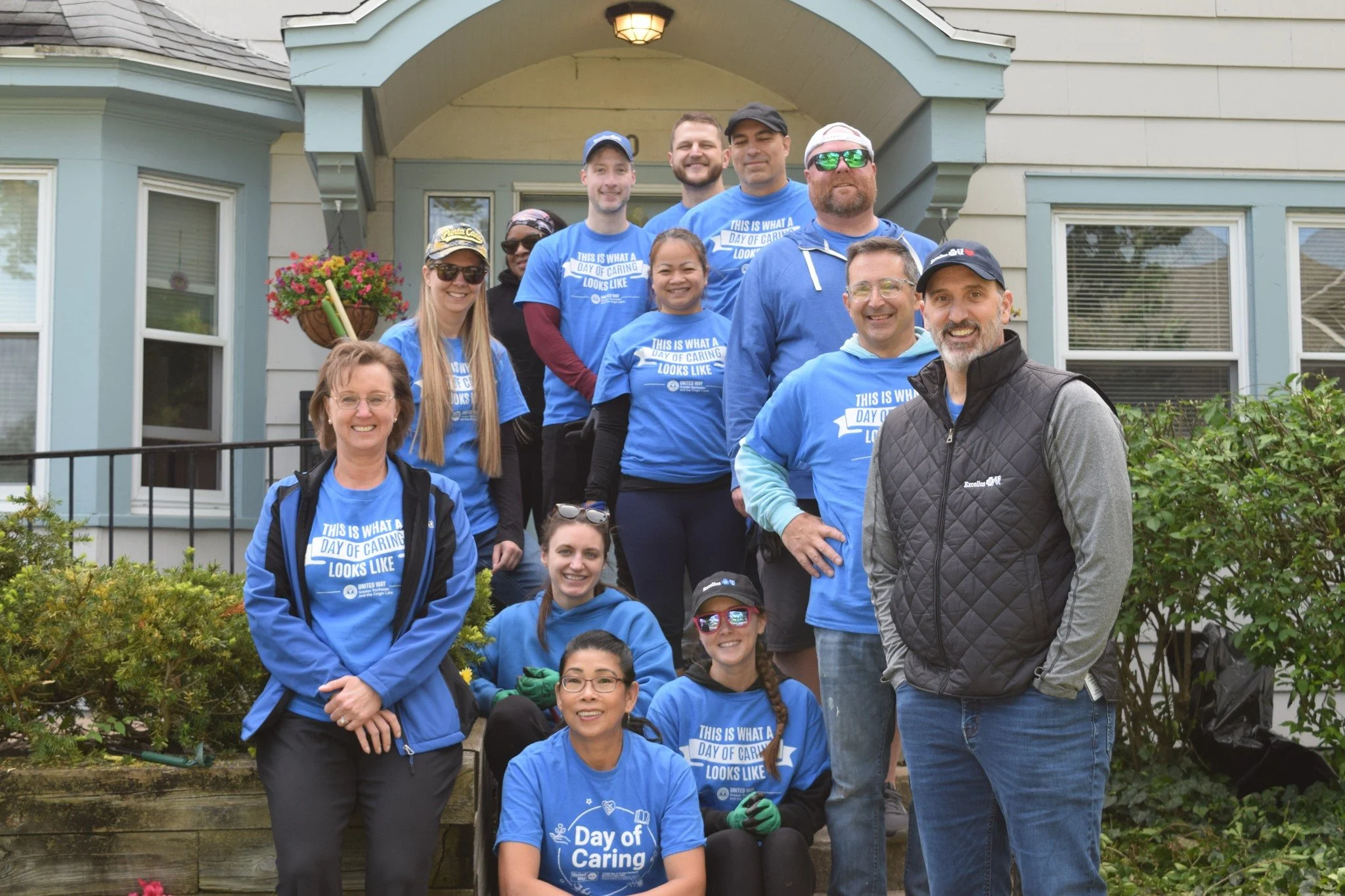 East House Welcomes Excellus BCBS Volunteers on United Way’s Day of Caring.