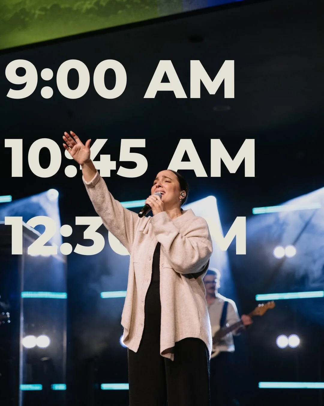 Hearts full because&hellip; new service times start this Sunday 🤍

We&rsquo;re stepping into 3 services and making more room for people to encounter Jesus. See you Sunday!