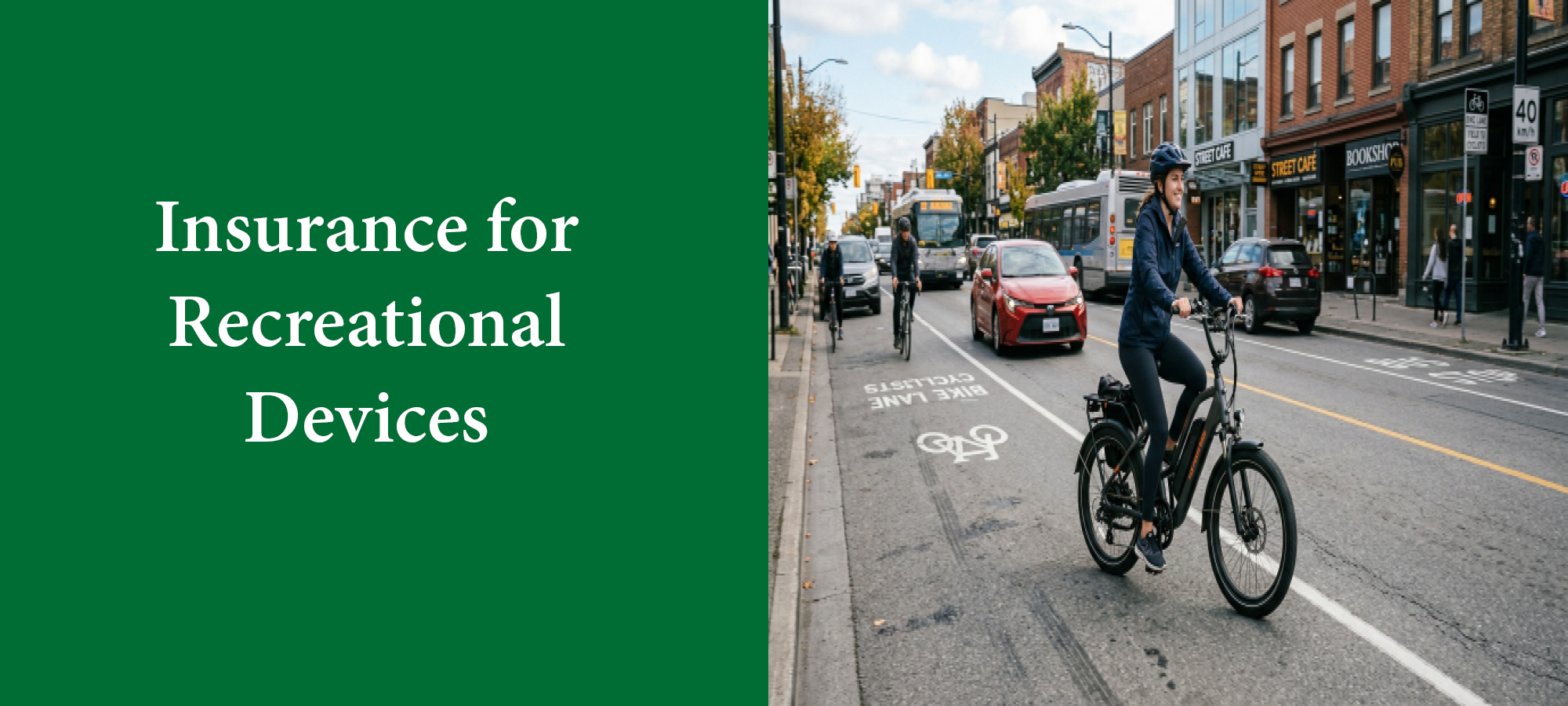 Insurance for your E-Bikes, Golf Carts &amp; Other Recreational Devices