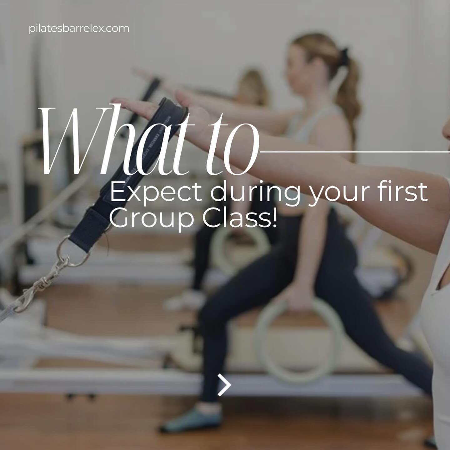 ✨What to expect during your first Group Class✨

&bull;
&bull;
&bull;
#pilateslifestyle #pilateslex #pilateslexingtonky #pilatesbarrelex #pilatesinstructor #pilatesreformer #pilatesstudio #pilatesstudiolex #pilatesstudiolexington #pilatesinlexington #