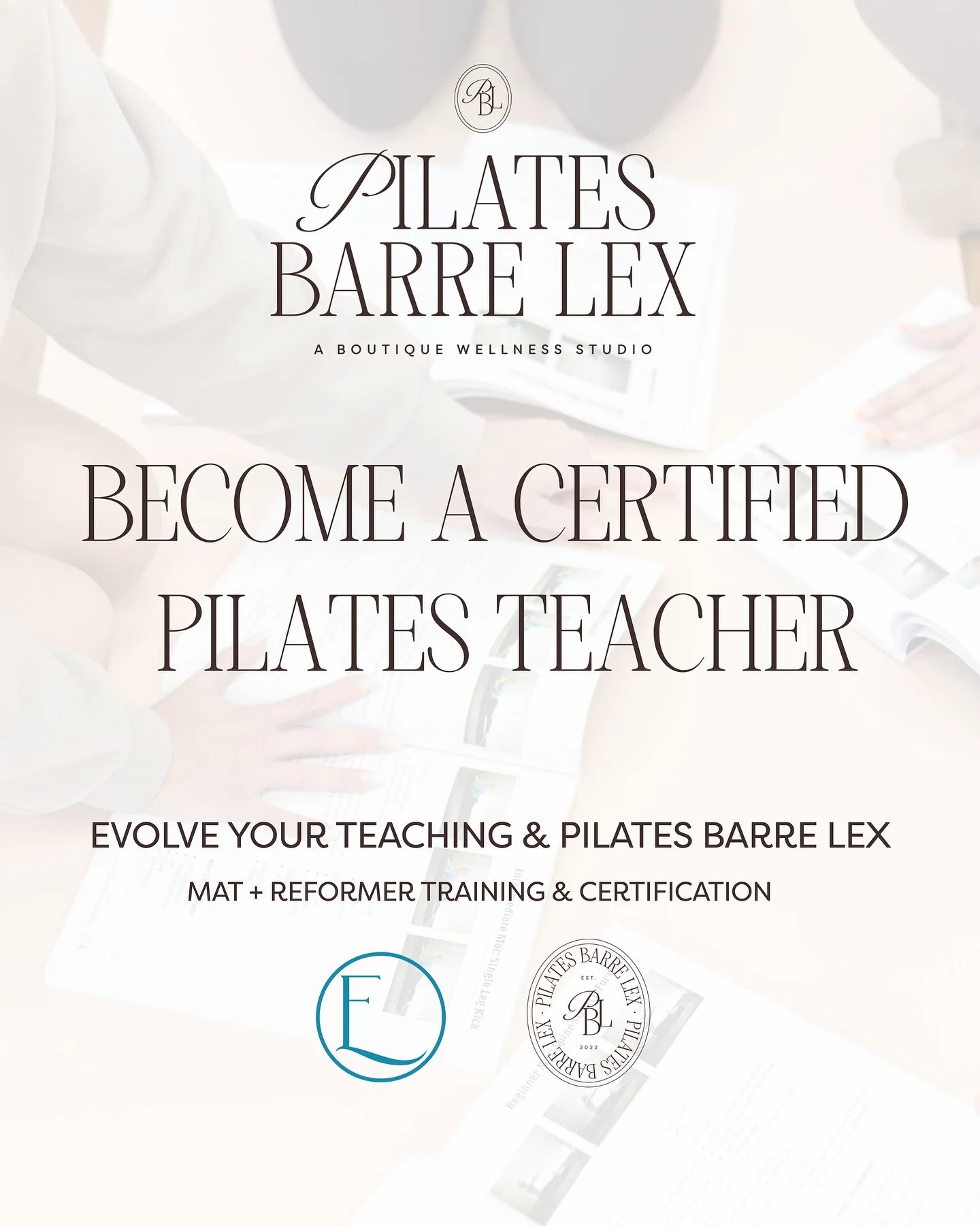 Train with purpose. Teach with confidence. ✨ We&rsquo;re proud to serve as a host studio for @eytpilatesteachertraining, offering a Mat &amp; Reformer Teacher Training that blends classical Pilates education, guided mentorship, and flexible virtual l