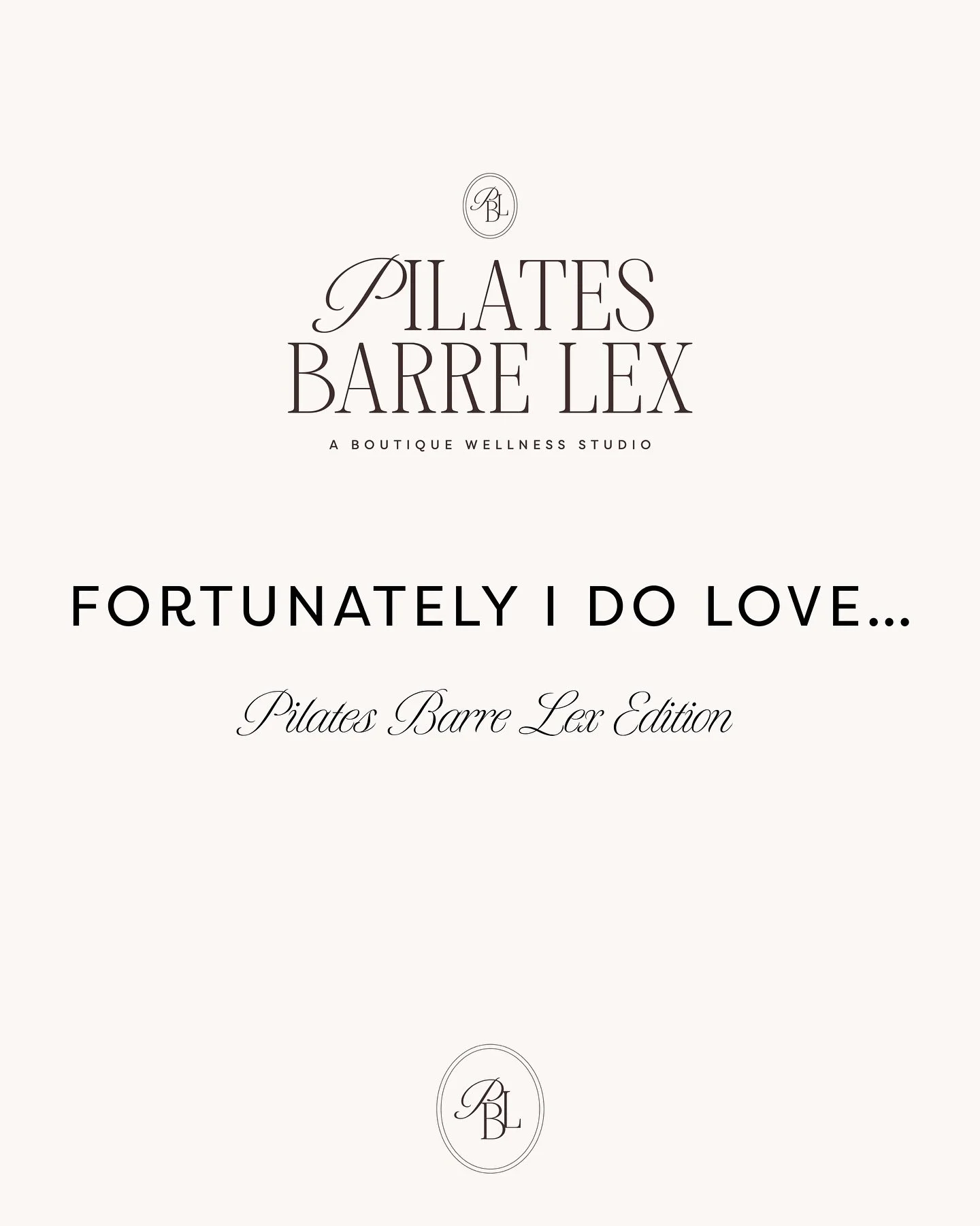✨ Definitely not unfortunate&hellip; just straight-up obsessed. ✨ We&rsquo;re spilling the things the girlies love at Pilates Barre Lex &mdash; share your fave! 

🤎Share your fave in your Stories
✨Tag us @pilatesbarrelex_  so we can share!

#Fortuna