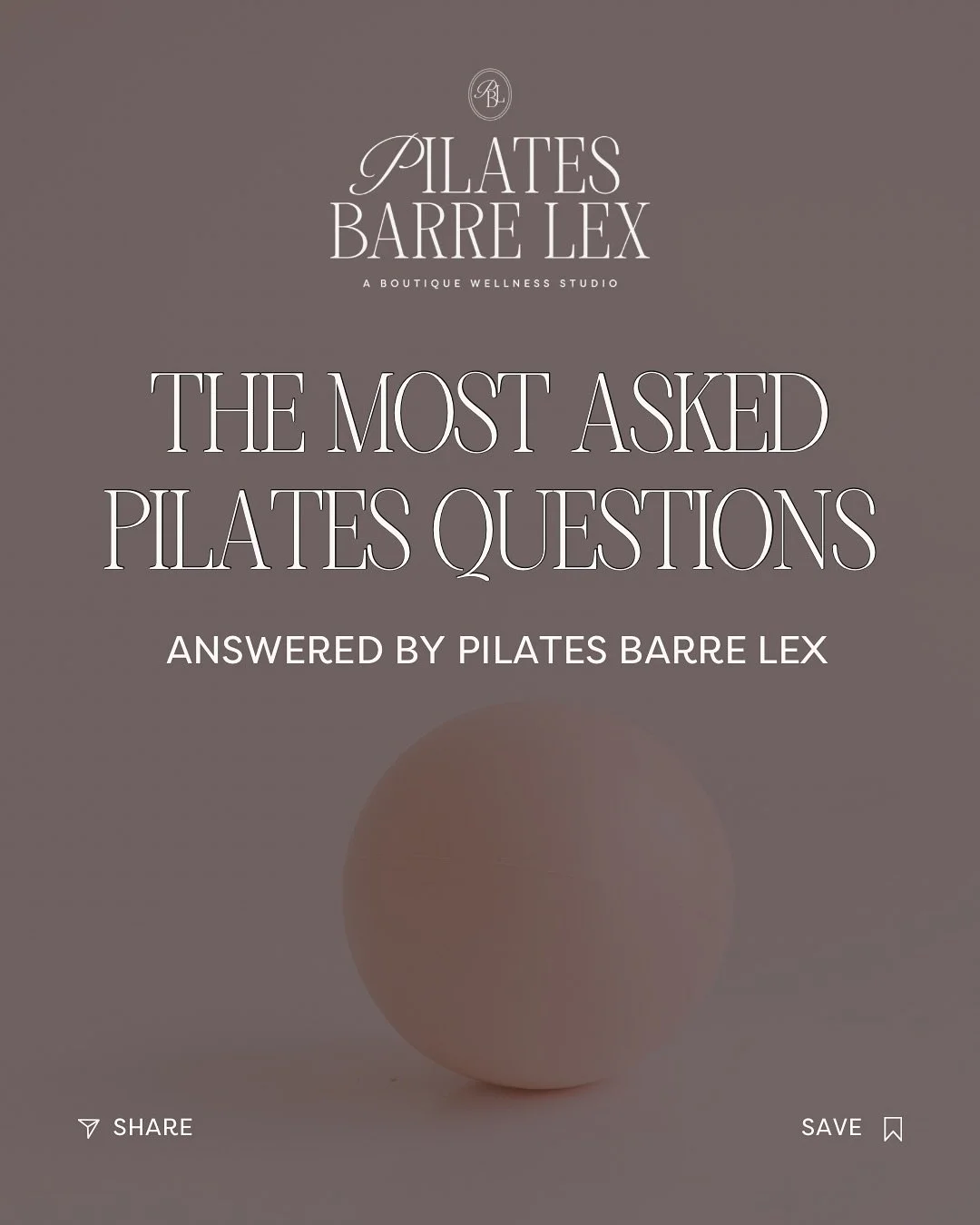 The most asked Pilates questions answered by yours truly! ✨ 

From &ldquo;Am I too out of shape to start?&rdquo; to &ldquo;Is Pilates just a trend?&rdquo; these are questions we hear all the time and honestly, we completely understand why. 🤍 

Pilat