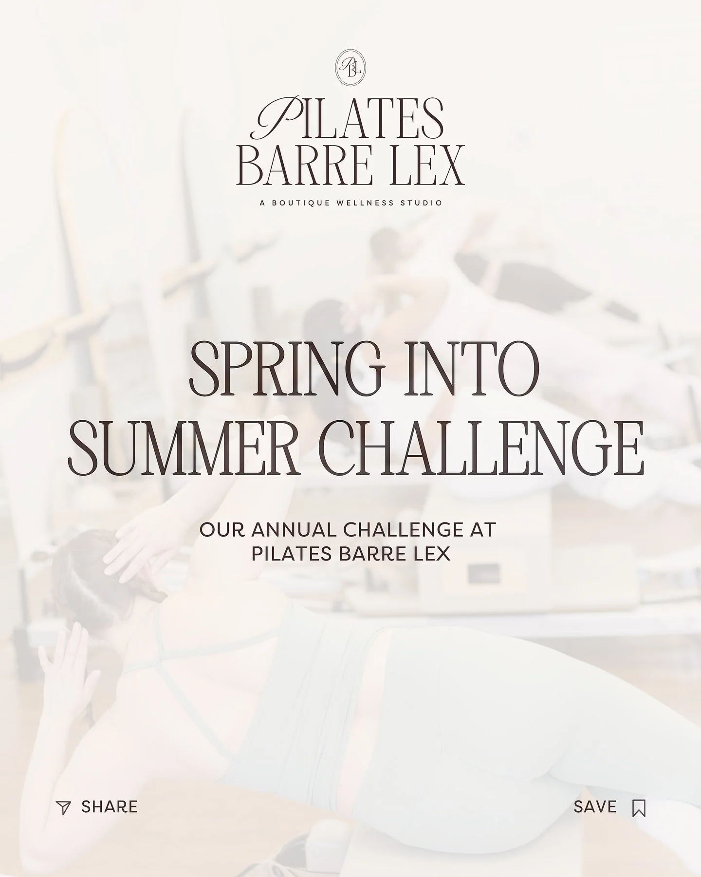 Our Annual Spring Into Summer Challenge is officially underway! This challenge isn&rsquo;t about being perfect, it&rsquo;s about showing up, building consistency, and creating healthy habits that support you every day!

Let&rsquo;s make this our stro