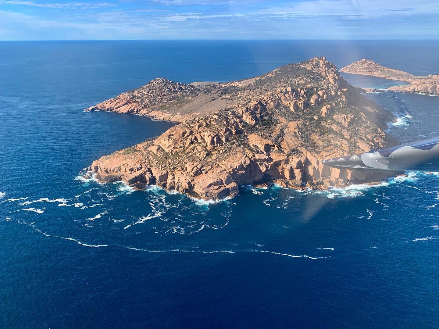 Spectacular views of the remote Pearson Islands 🌊

#eyrepeninsula #southaustralia #australia #travel #scenicflight