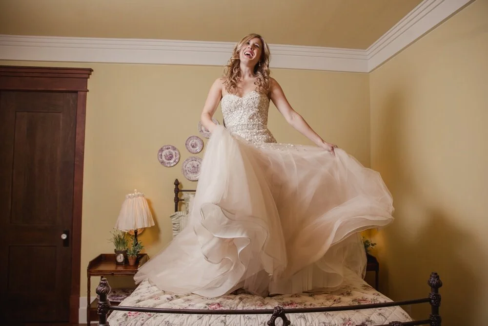 Brides Who Jump on Beds...