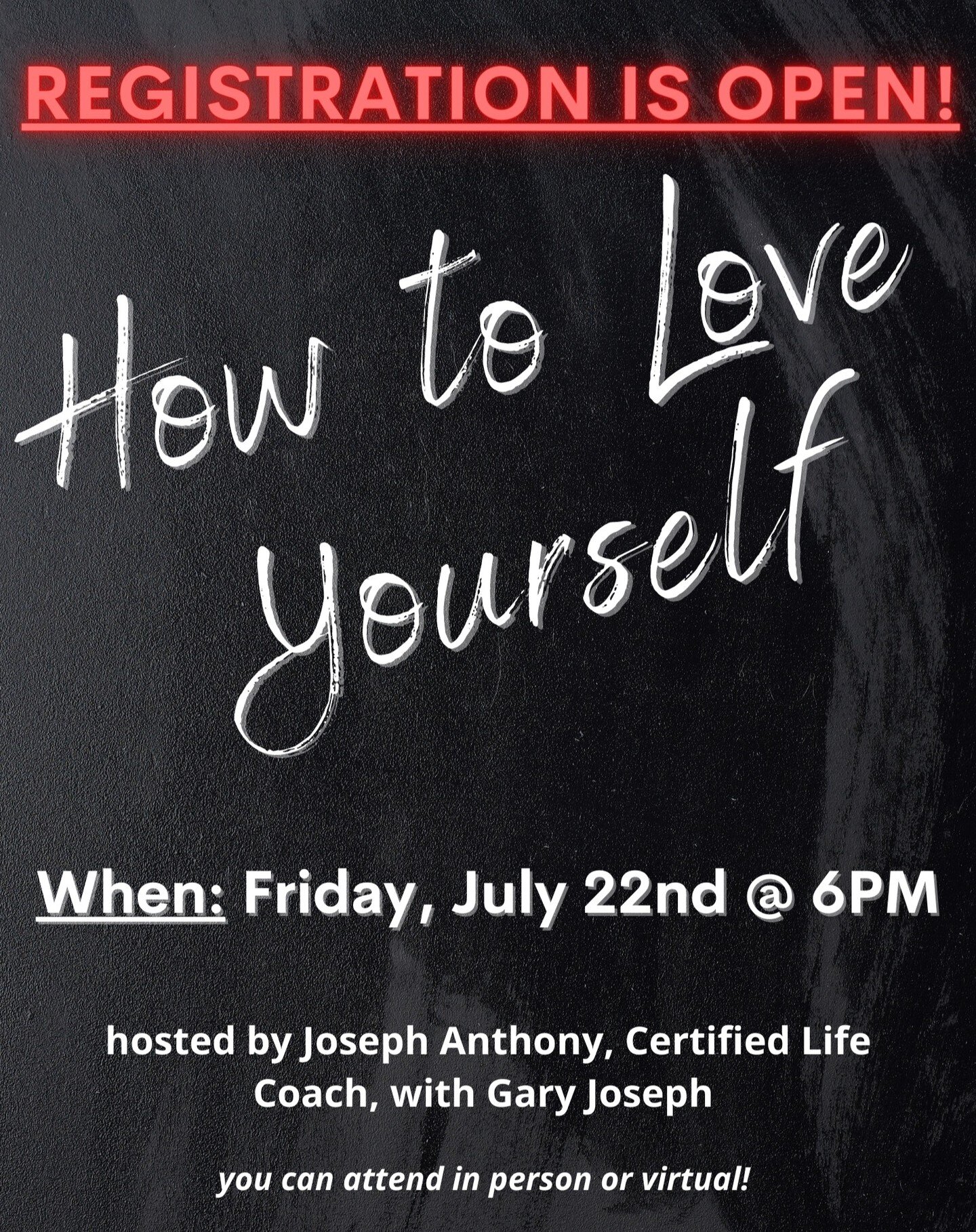 Click the link in our bio to register NOW!