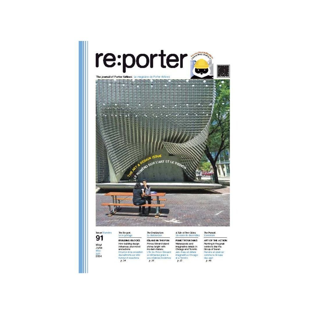 // RE:PORTER //

We are honoured to be recognized in a fascinating article on Neuroarchitecture, highlighting our project, Oceanstone Seaside Resort. The most recent May/June 2024 Art + Design issue of re:porter showcases the best in Design and Trave