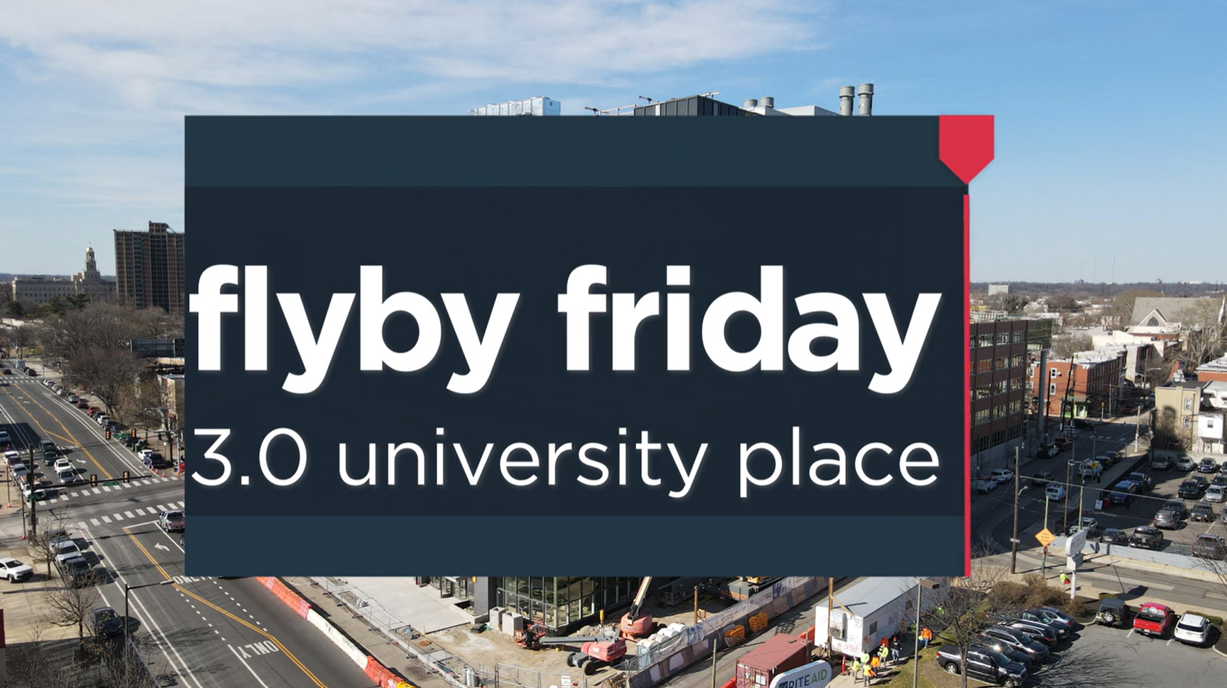 Batman soars over 3.0 University Place Site for one incredible SIGHT for Flyby Friday