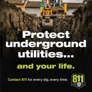 Happy 8/11 Day! Know what’s below and always call 8-1-1 before you dig
