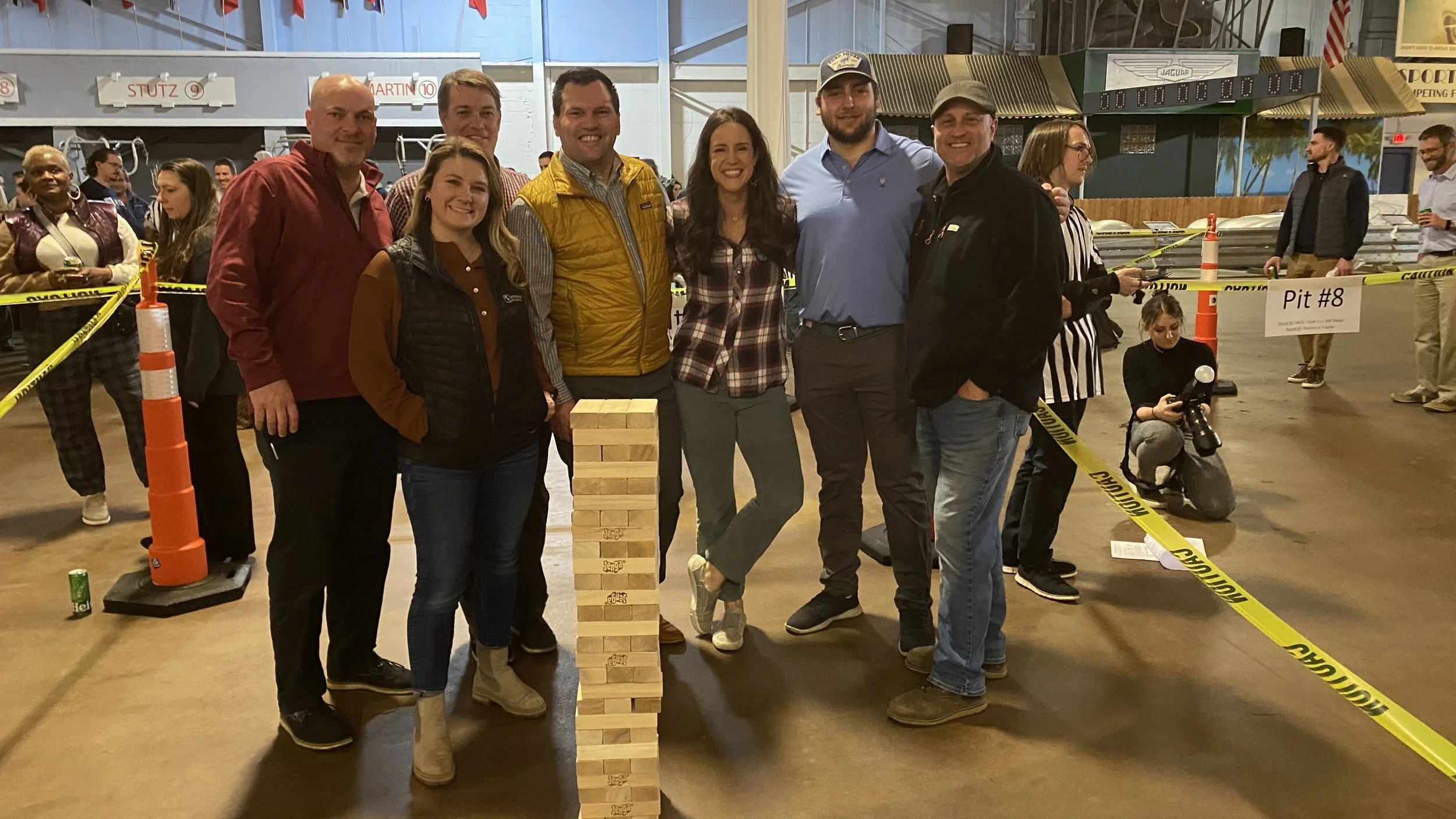MBC Participates in Giant Jenga Tournament Hosted by ACE Mentor Phill