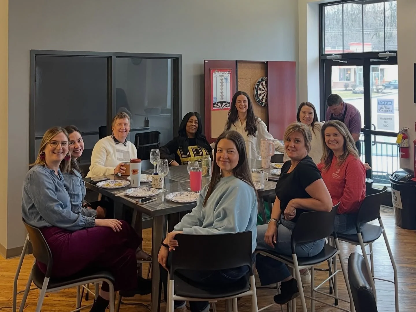 Flipping the industry&hellip; and a few eggs along the way! 🍳 As we wrap up Women in Construction Week, the MBC ladies were treated to a homemade breakfast courtesy of some egg-quisite chefs. Paul brought egg flips for days, the bacon was sizzling, 