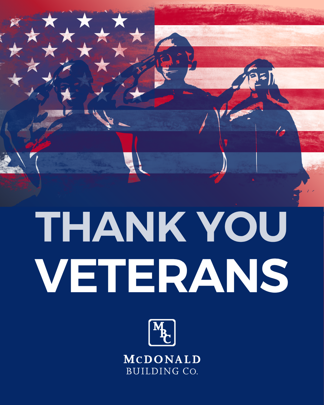 Thank you to our Veterans! 