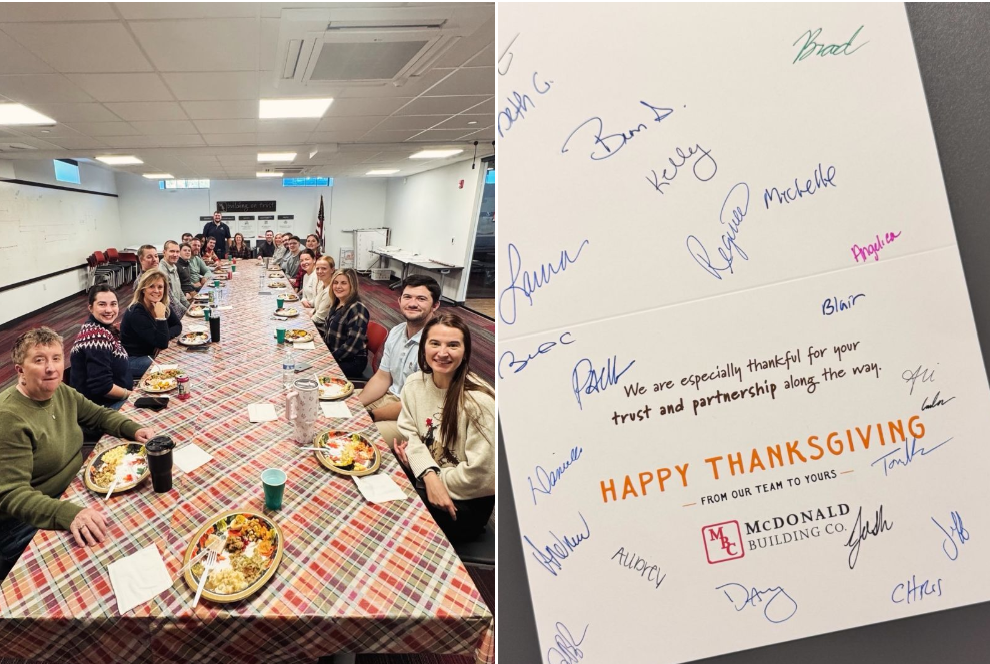 MBC Friendsgiving Feast &amp; Card Signing Holiday Traditions!