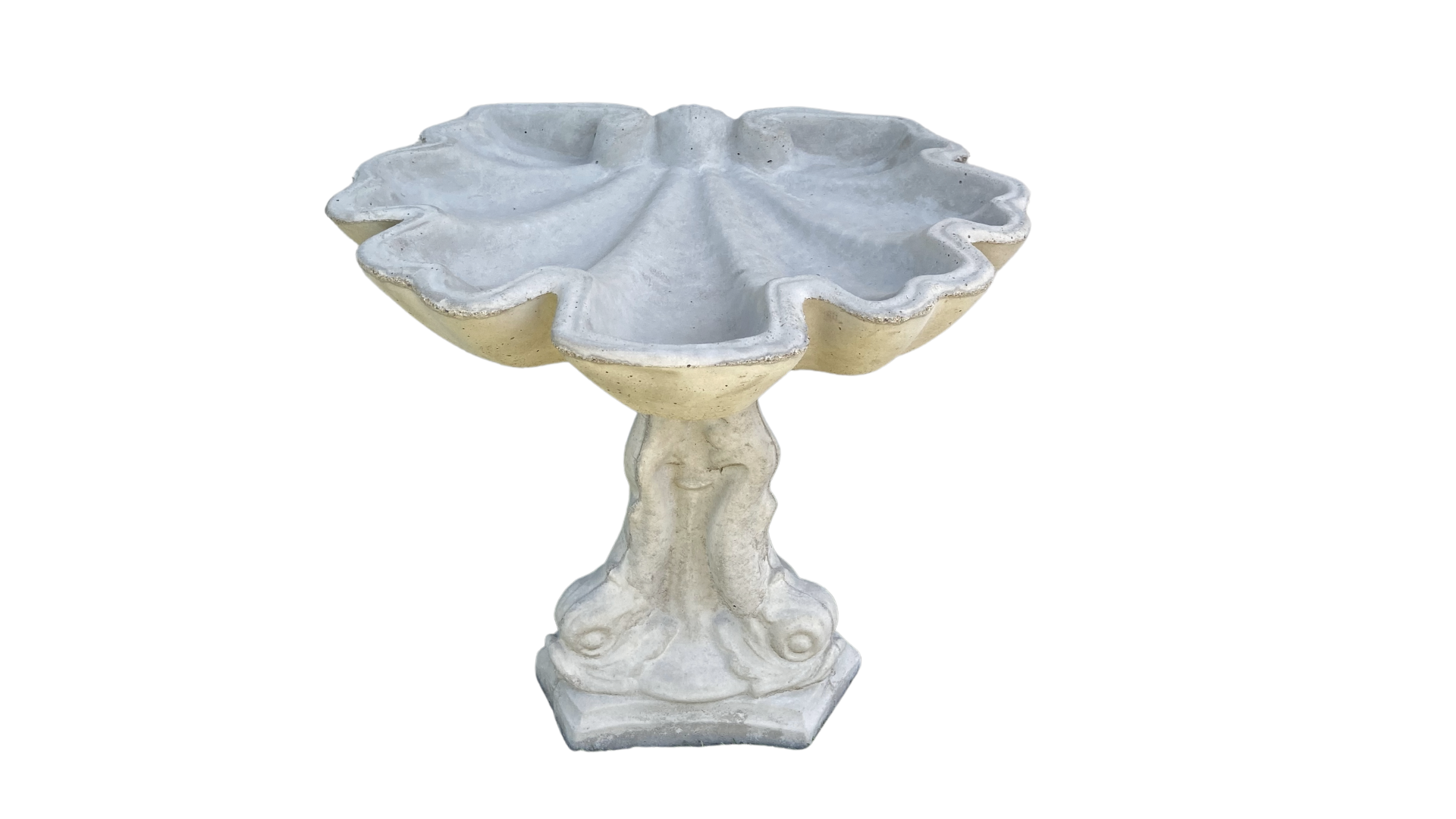 Koi Fish Bird Bath — Harbour City Statuary