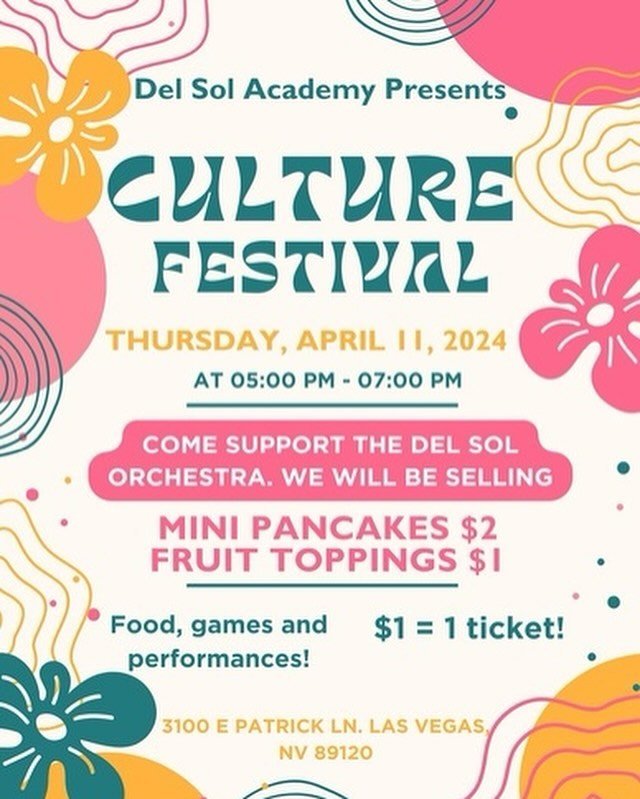 Tomorrow!! Come Support our Orchestra Program!! 🥞🍓