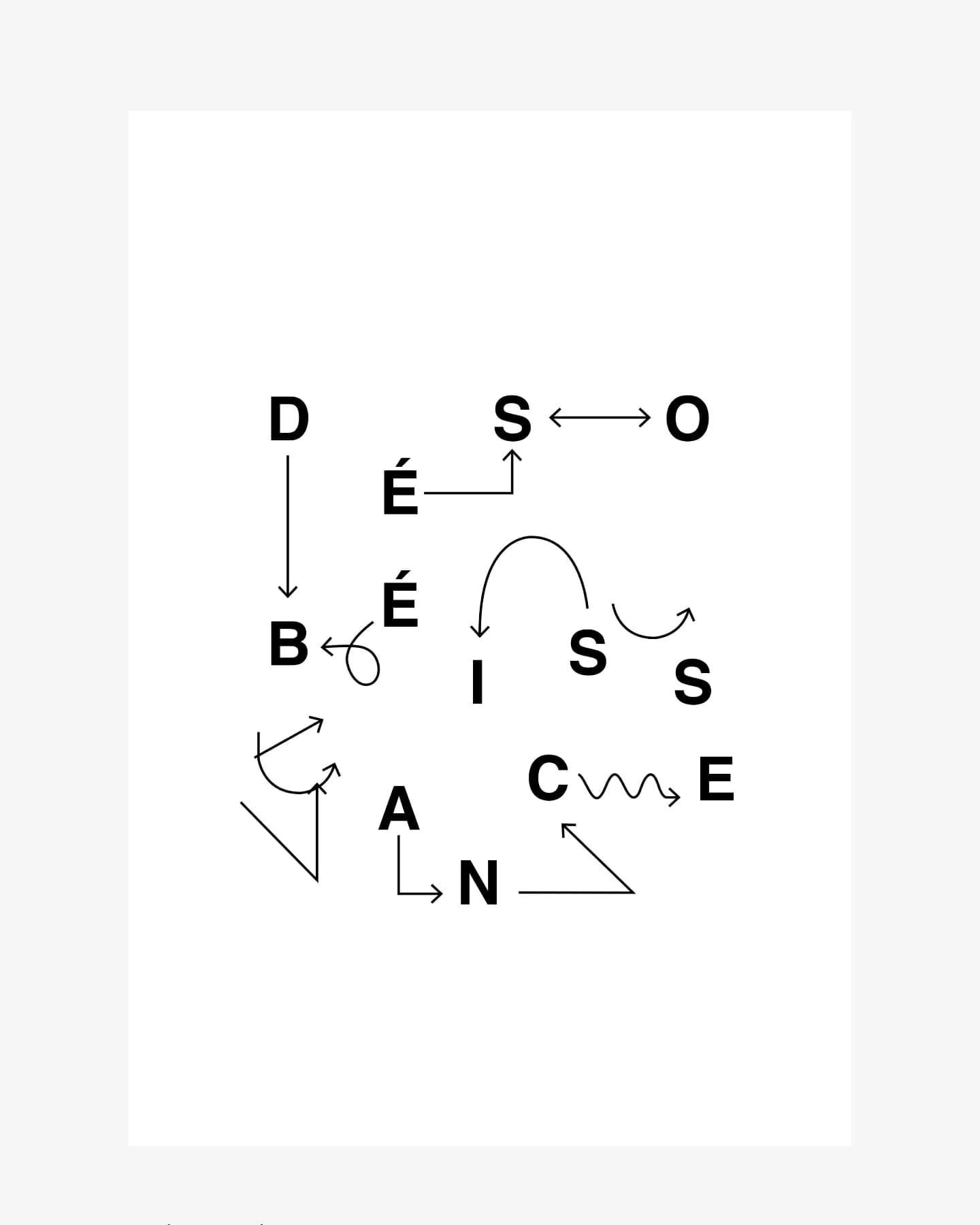 D&Eacute;SOB&Eacute;ISSANCE
Din A4/A3
Digital print.
170gr.

✍Firmado y sellado&nbsp;
🔒Edici&oacute;n limitada. 
🗓 Viernes 26/11 &Uacute;ltimo d&iacute;a para pedidos

Env&iacute;os a toda Europa y Pen&iacute;nsula.