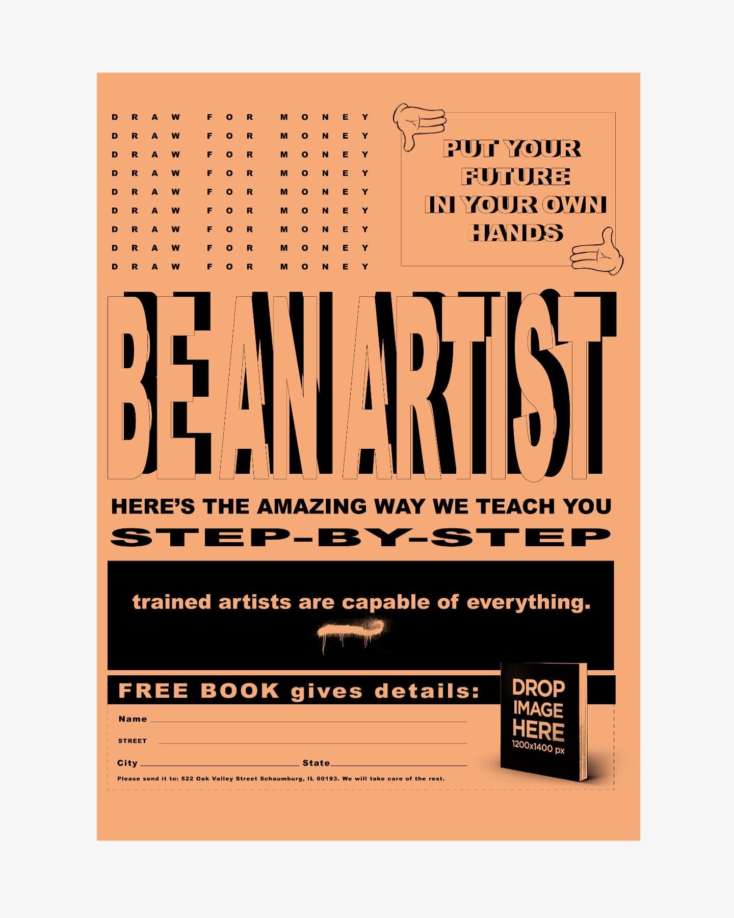 BE AN ARTIST 
Din A4/A3
Digital print.
170gr.

✍Firmado y sellado&nbsp;
🔒Edici&oacute;n limitada. 
🗓 Viernes 26/11 &Uacute;ltimo d&iacute;a para pedidos

Env&iacute;os a toda Europa y Pen&iacute;nsula.