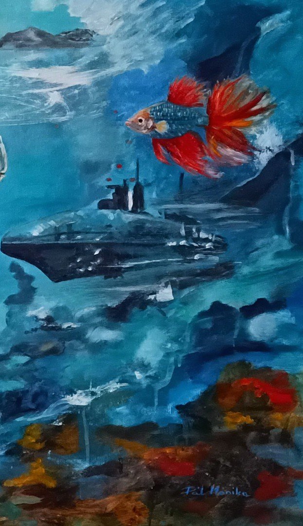 Turtle's Tranquil Journey- A Spiritual Dive into the Depths of Harmony-detail 2.jpg