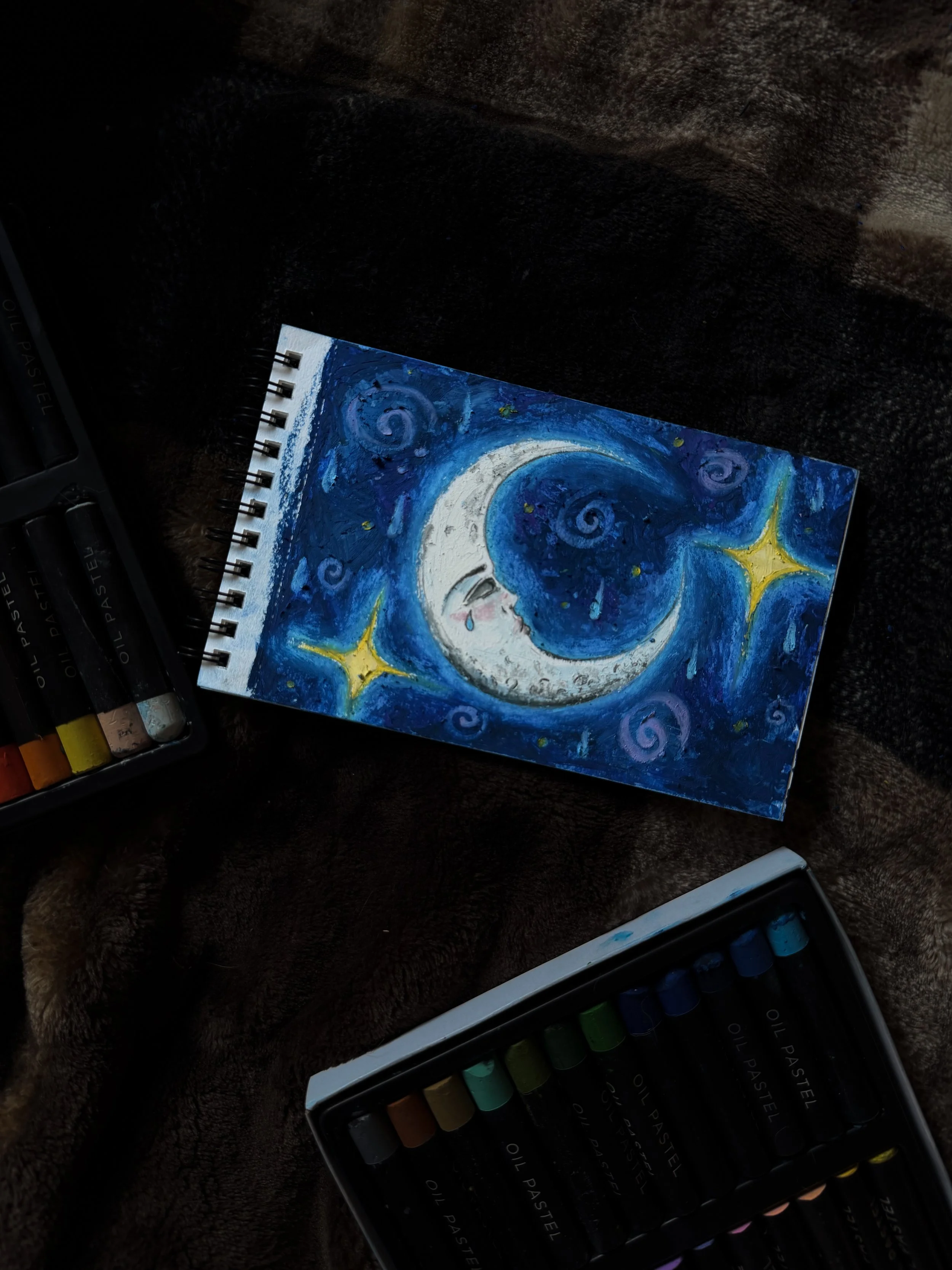 4x6 Oil Pastel Mini Prints