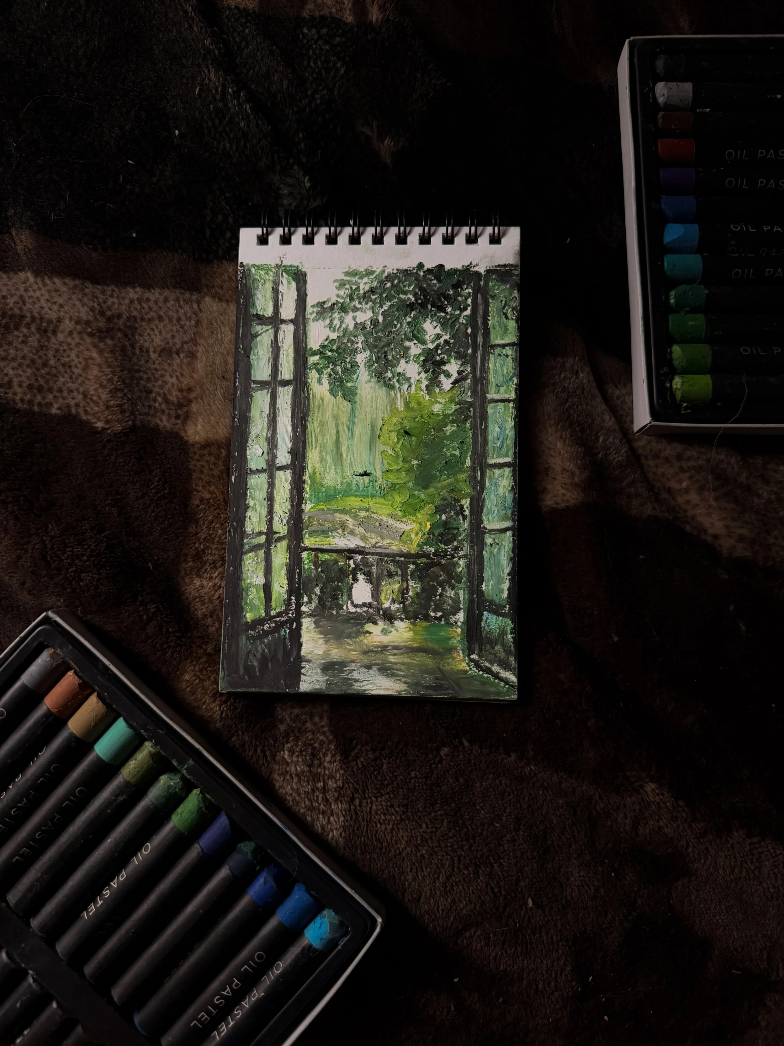 4x6 Oil Pastel Mini Prints