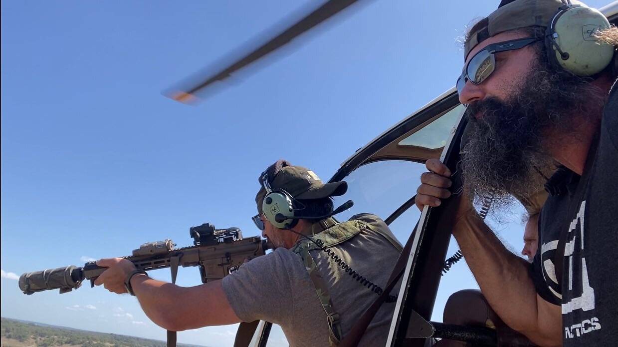 KCT Combat Carbine course. Y&rsquo;all missed out, but it&rsquo;s not too late. Follow @kilocharlietactics and stay tuned for the next class dates. 

I mean who doesn&rsquo;t wanna fly around in a helicopter and learn to shoot accurately from it? Hah