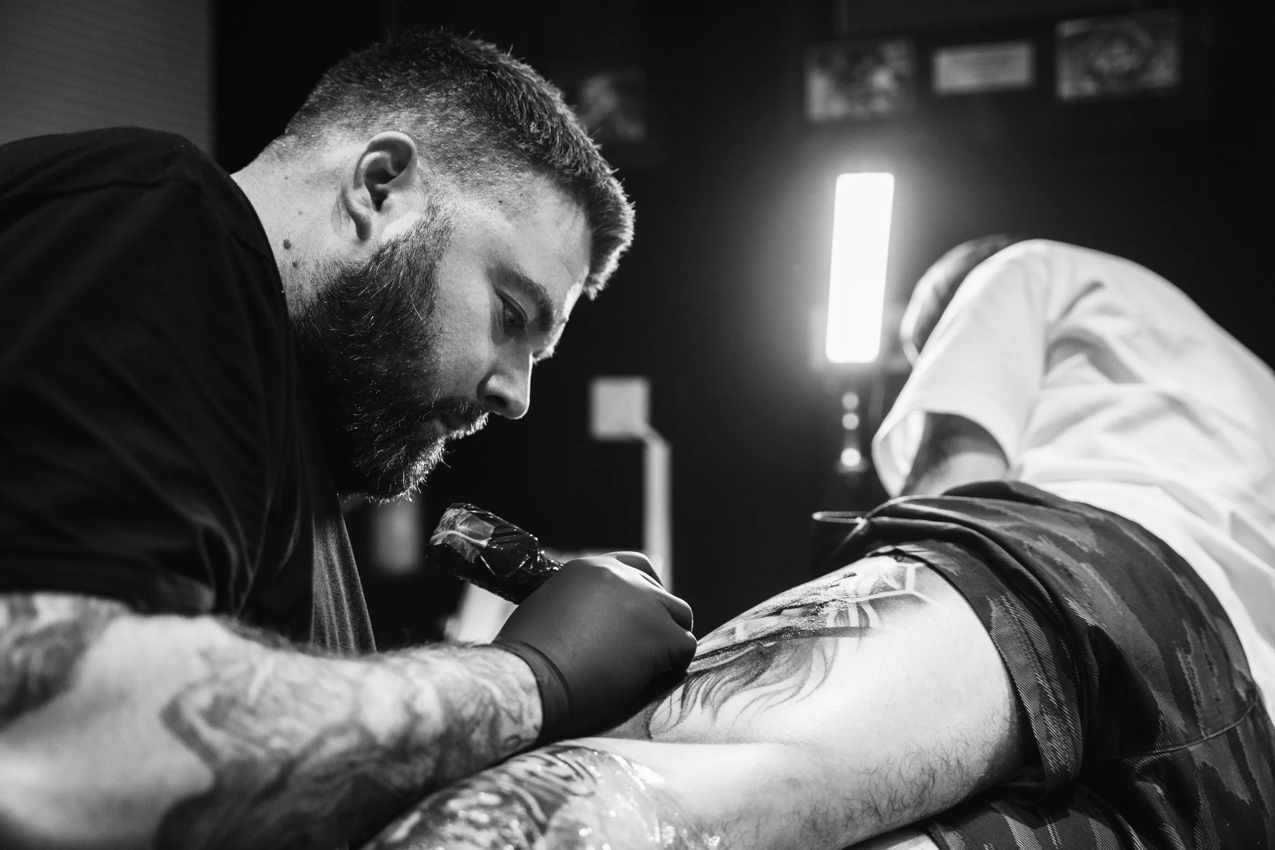 Elbert Profile Tattoo Artist