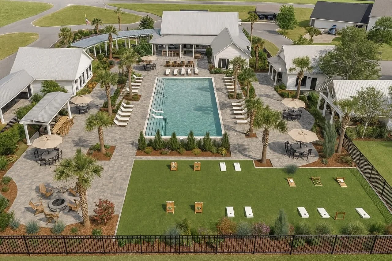 It won&rsquo;t be long until you&rsquo;re here... soaking up the sun and challenging your friends to an intense game of cornhole on the game lawn. Don&rsquo;t forget the s&rsquo;mores for the firepit! 🔥☀️

Resort-style amenities are coming soon to F