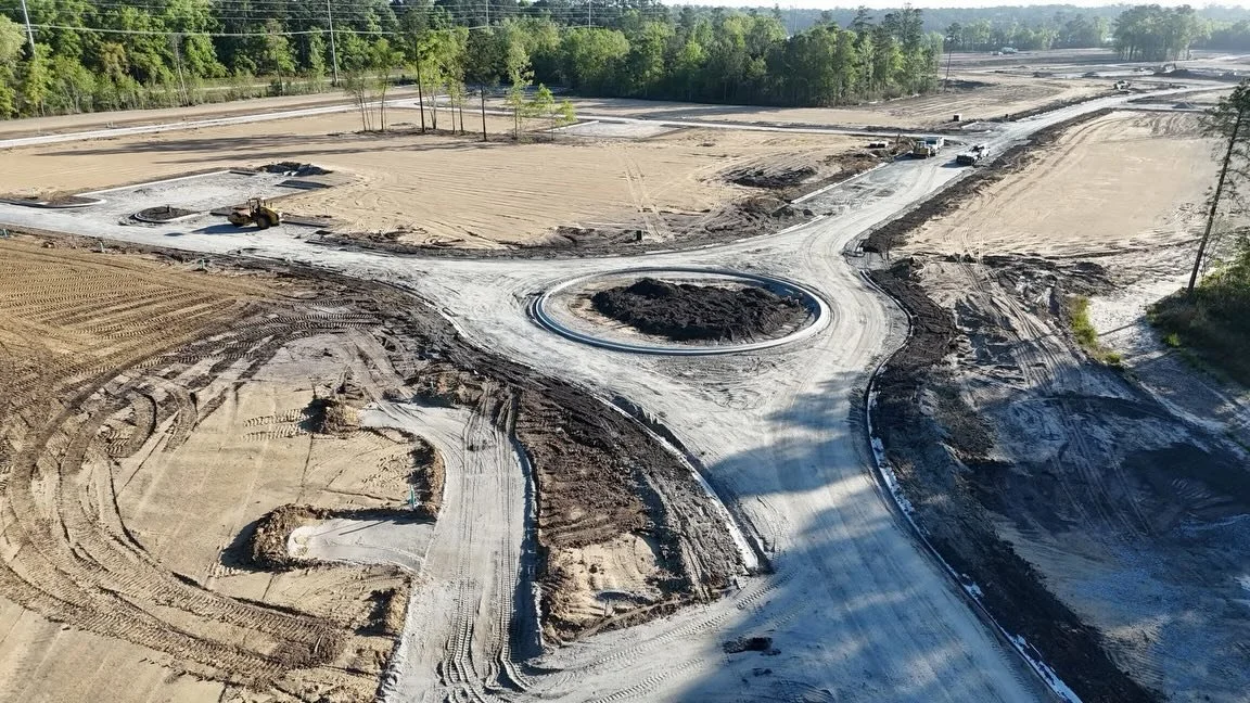 Curbs in. Foundation forming. Foxtail Commons is on the move! 🌿