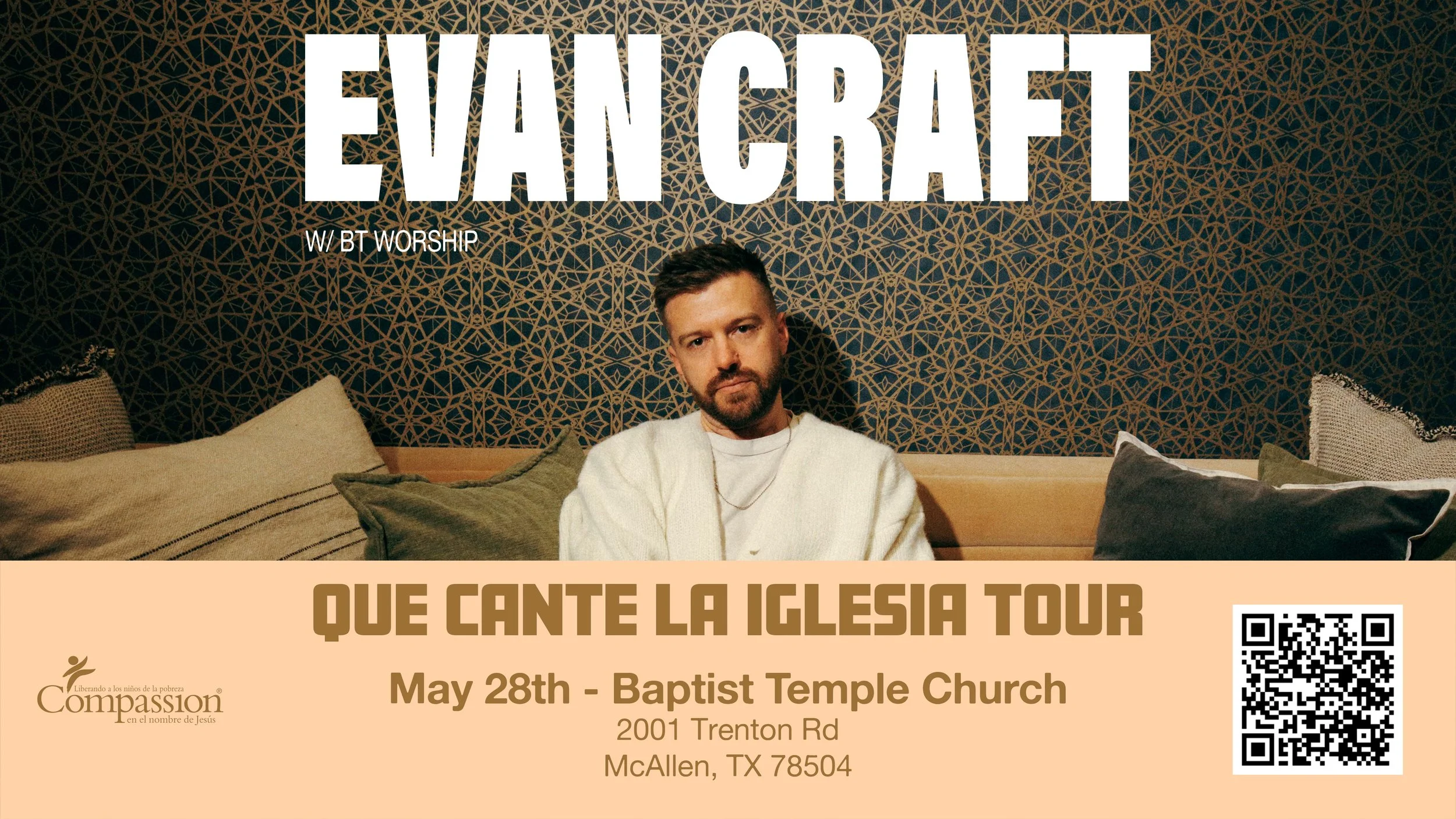 Que Cante La Iglesia – Worship Night with Evan Craft
