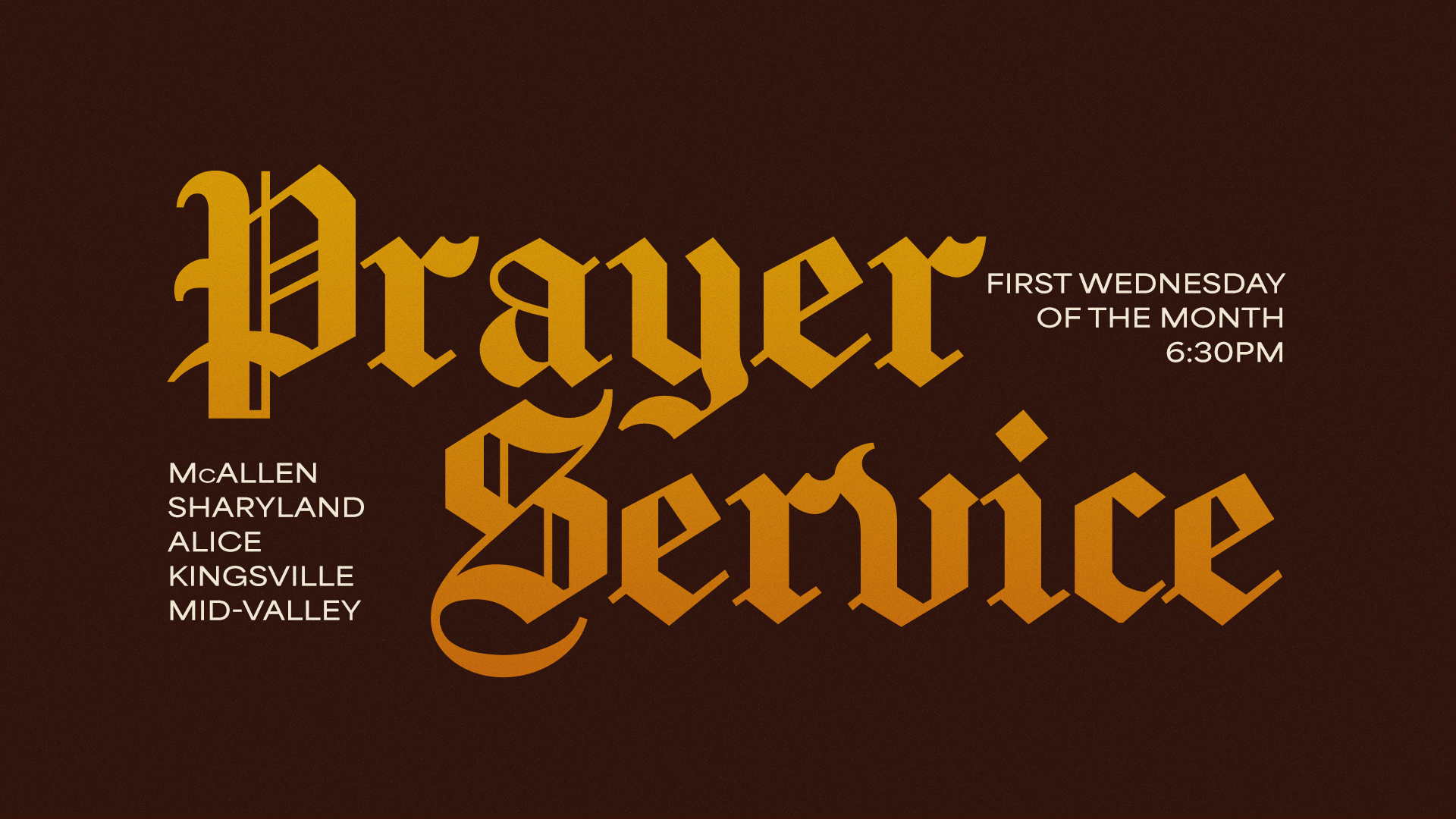 Prayer Service