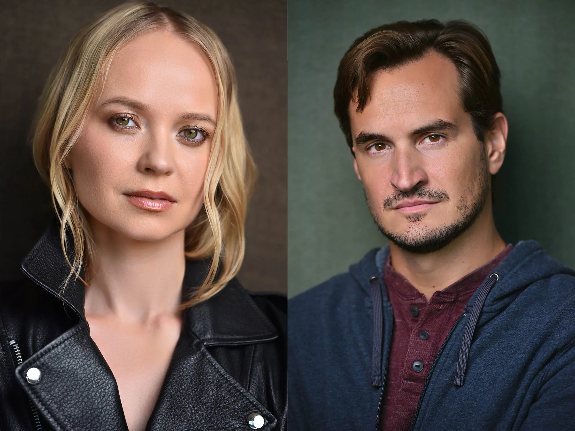 Marc Cartwright Headshots Los Angeles. Studio Headshot with serious dramatic looks