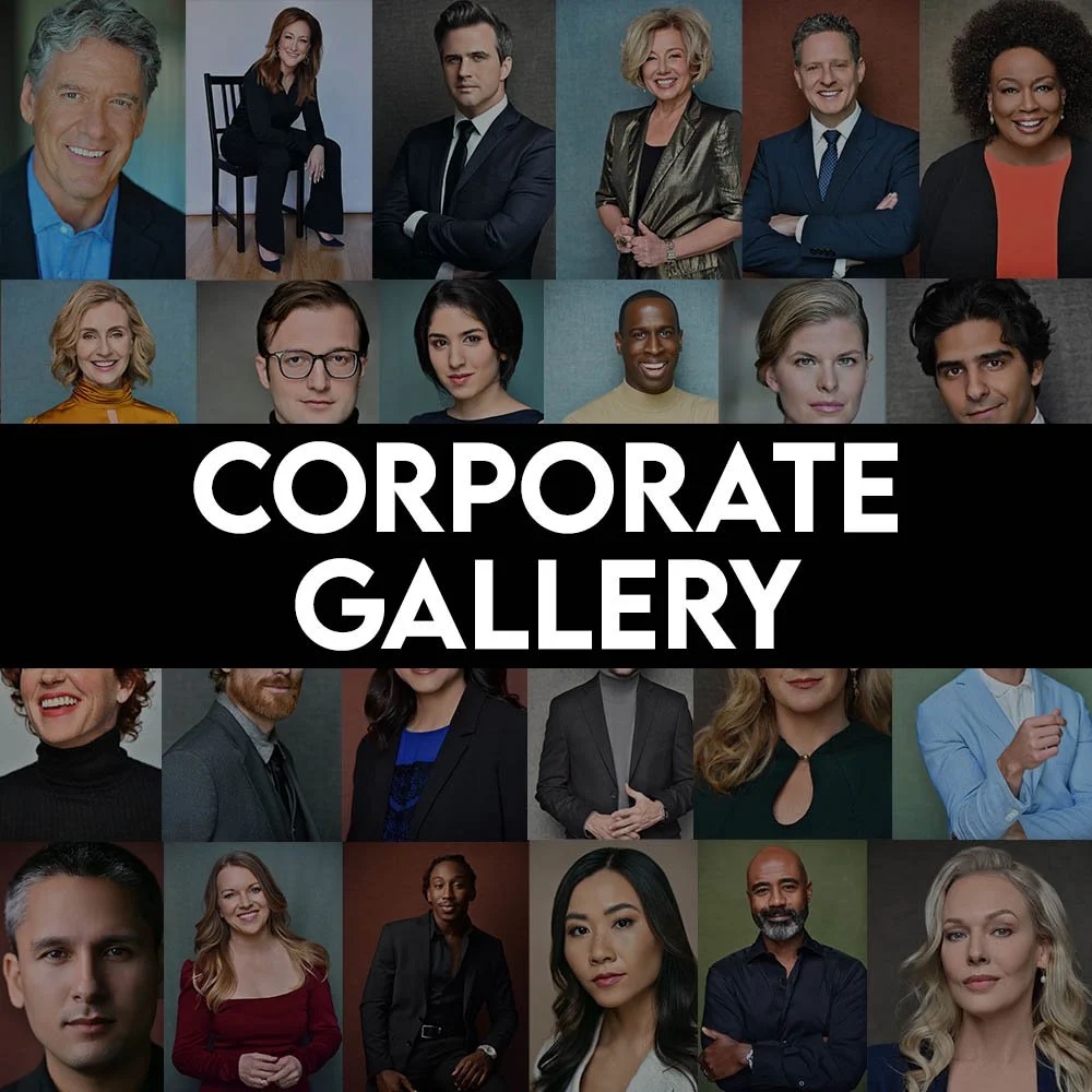 View a gallery of professional corporate headshots and executive portraits by Los Angeles photographer Marc Cartwright. High-quality, polished images for LinkedIn, company websites, and business branding in Studio City, CA.