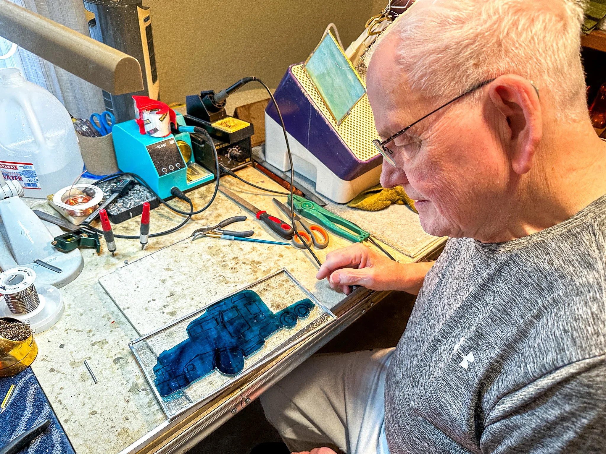 From the Archives: Finding joy in stained glass