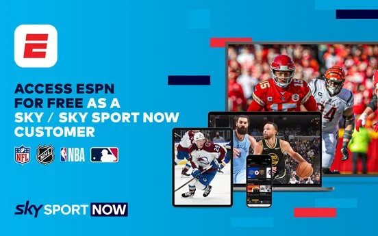 ESPN — Sky Sport Now - The Home of Live Sport in NZ