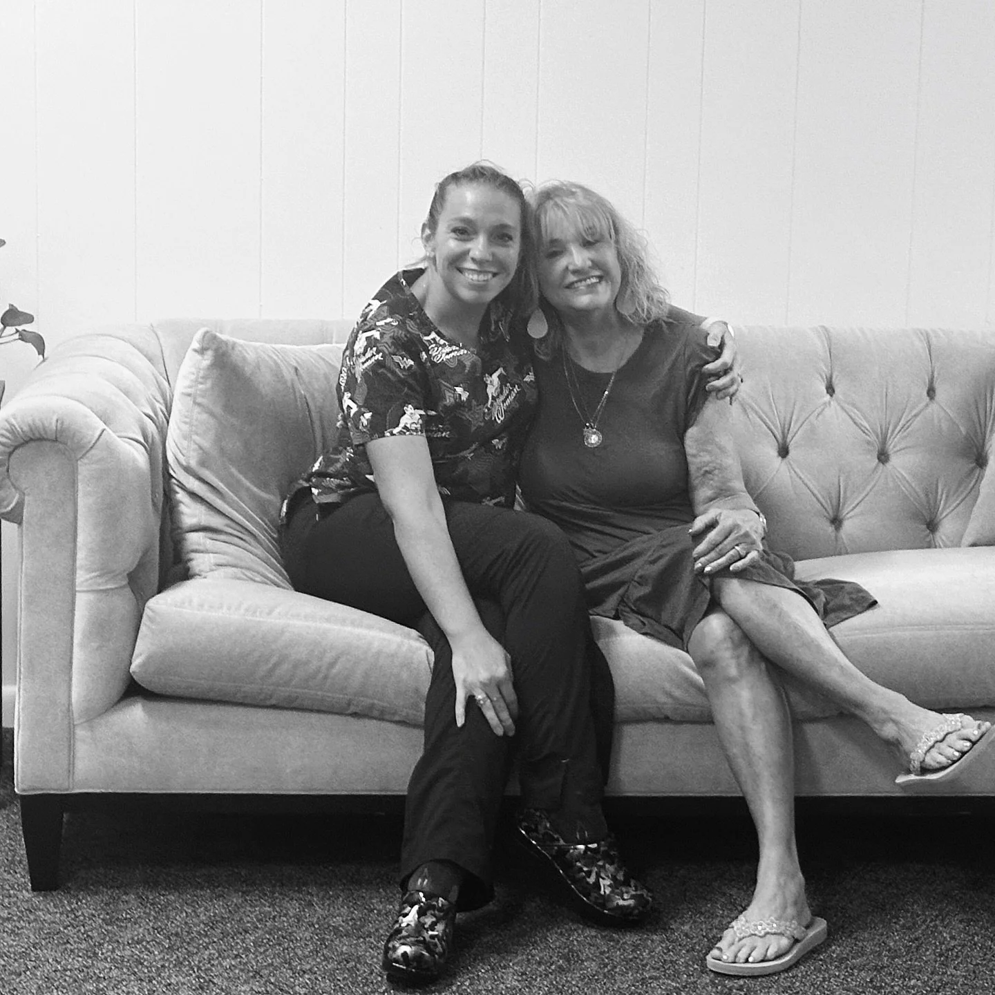 Chosen, loved, and walking it out together. 👭✝️