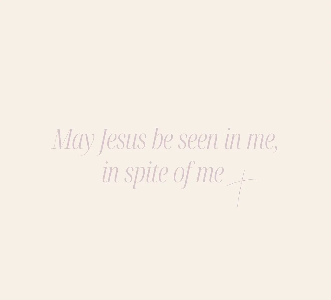 May Jesus be seen in me, in spite of me.
For I know I fall short of the glory of God (Romans 3:23).
My words falter, my heart drifts, my steps stumble,
yet grace sings louder than my failures.

So let my life echo this prayer:
Christ be magnified in 