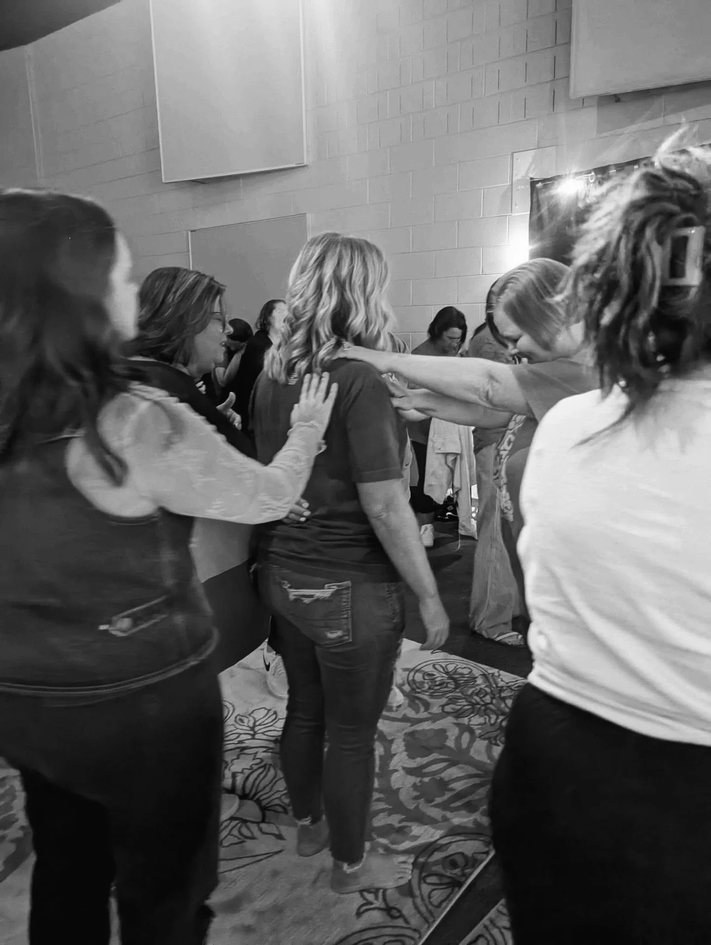 Covered. Prayed for. Carried by women who love Jesus and love me well. This moment reminds me that leadership isn&rsquo;t meant to be lonely and faith was never meant to be lived in isolation. I&rsquo;m deeply grateful for women who stand with me, li