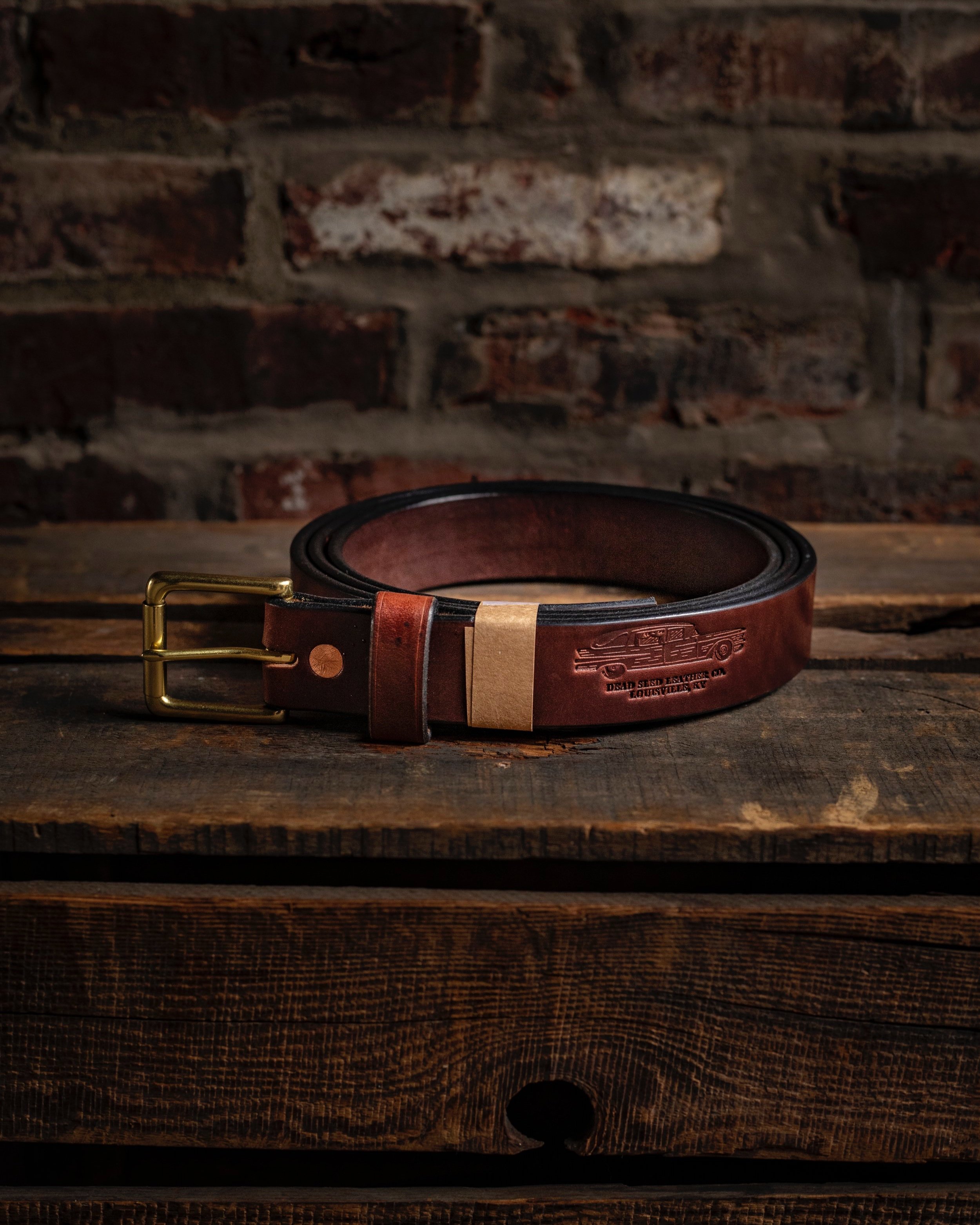 No. 48 Belt — Dead Sled Leather