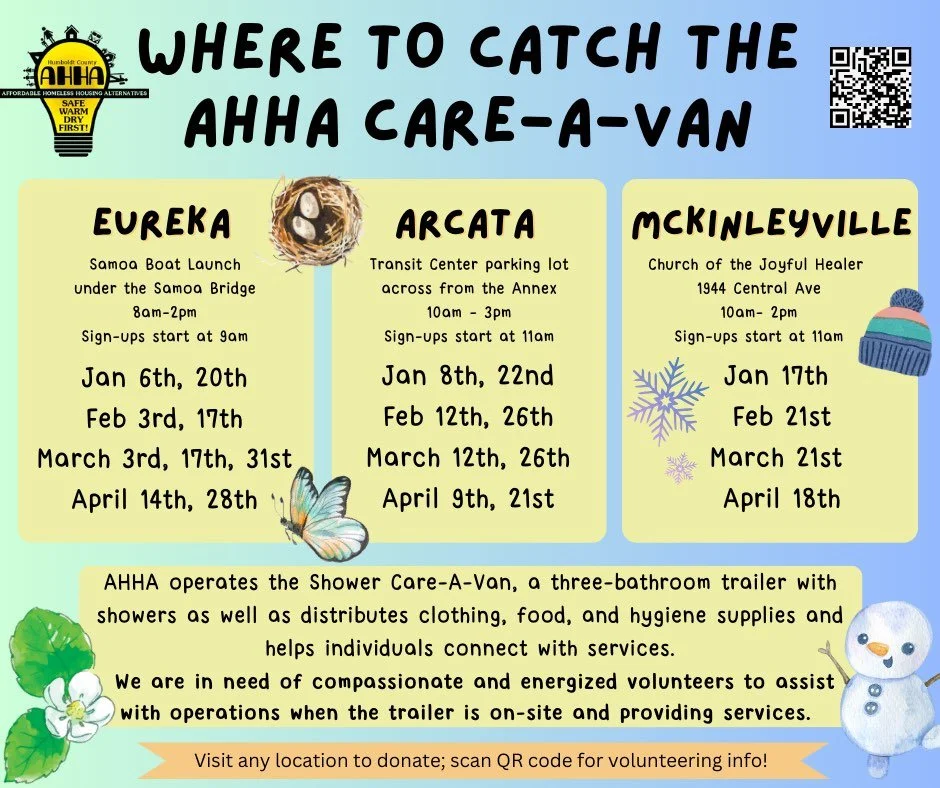 Care-A-Van schedule for the New Year