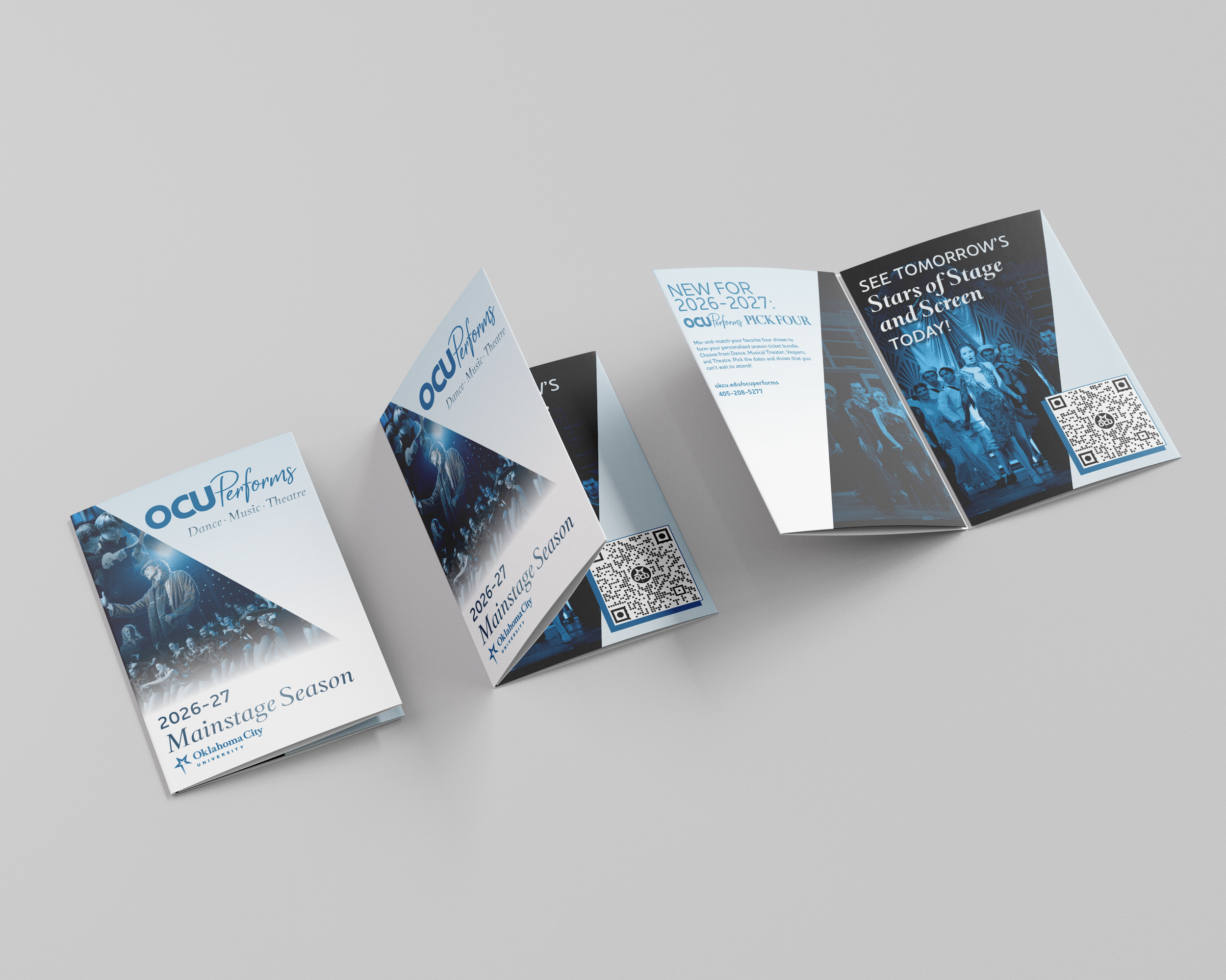 OCUPerforms '26-27 Season Graphics and Brochure