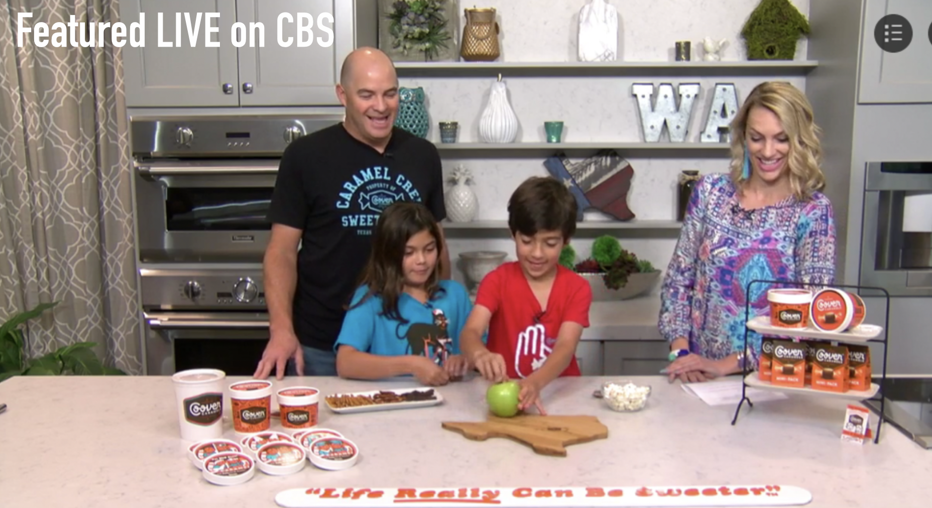 Coover Caramels Featured LIVE on CBS.png
