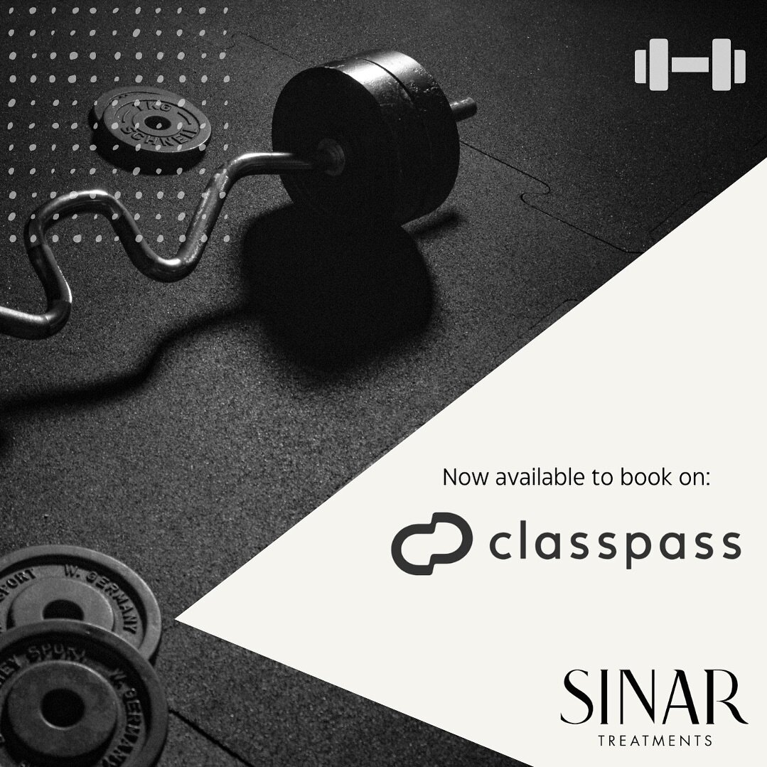 Working out multiple times a week but not making enough time for recovery? At Sinar, our providers make the time for you when you need it the most. Use your @classpass credits to book a chiropractic visit, acupuncture visit, or both! 

Or call our of