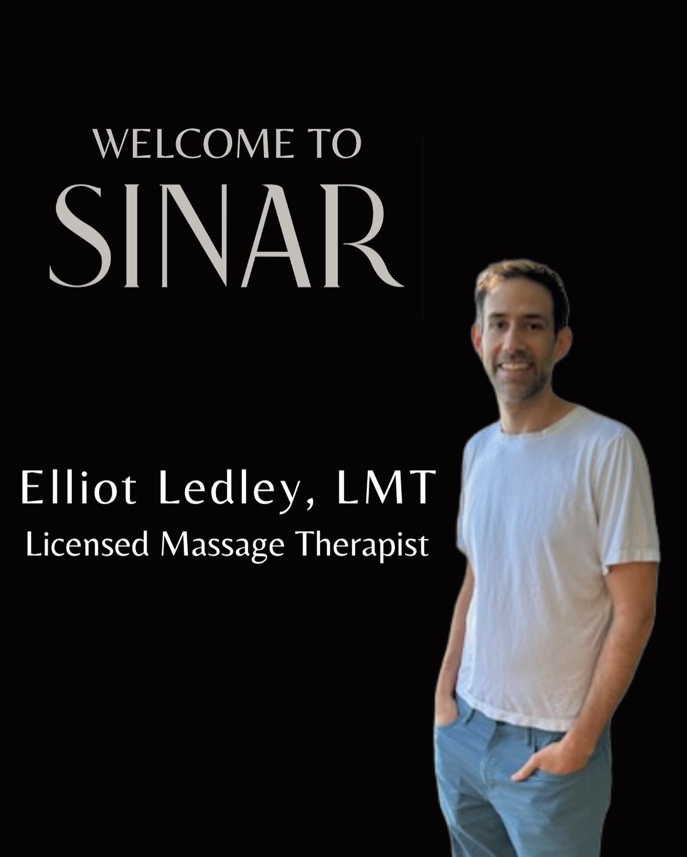 Welcoming Elliot Ledley, LMT to the team! 

Elliot is a licensed massage therapist who has a passion for the positive effects massage poses on both the body and mind. His approach to treatment is in the most attentive and caring way, ensuring a pract