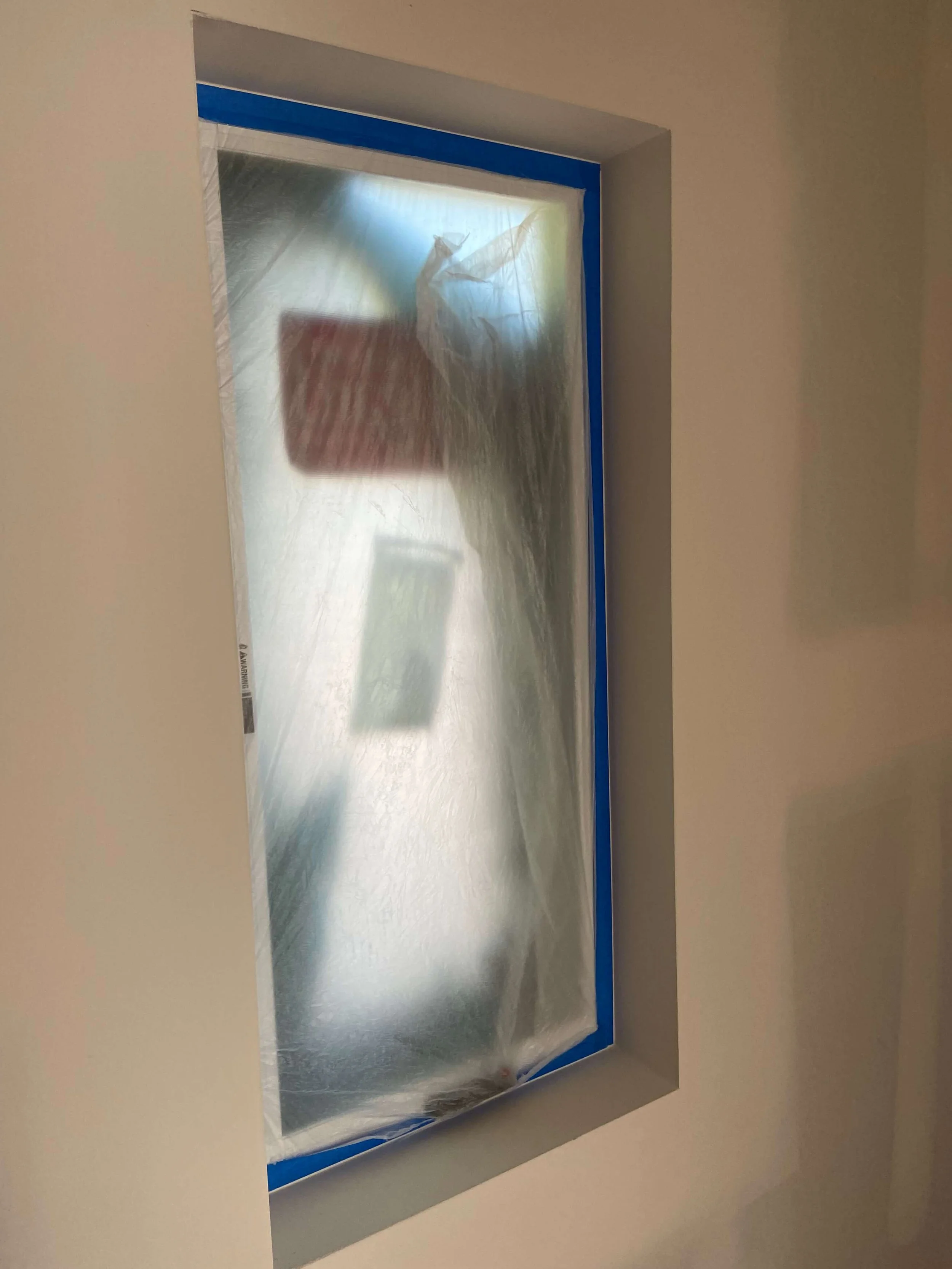 Precision masking and surface protection before primer and interior painting in Woodinville, WA