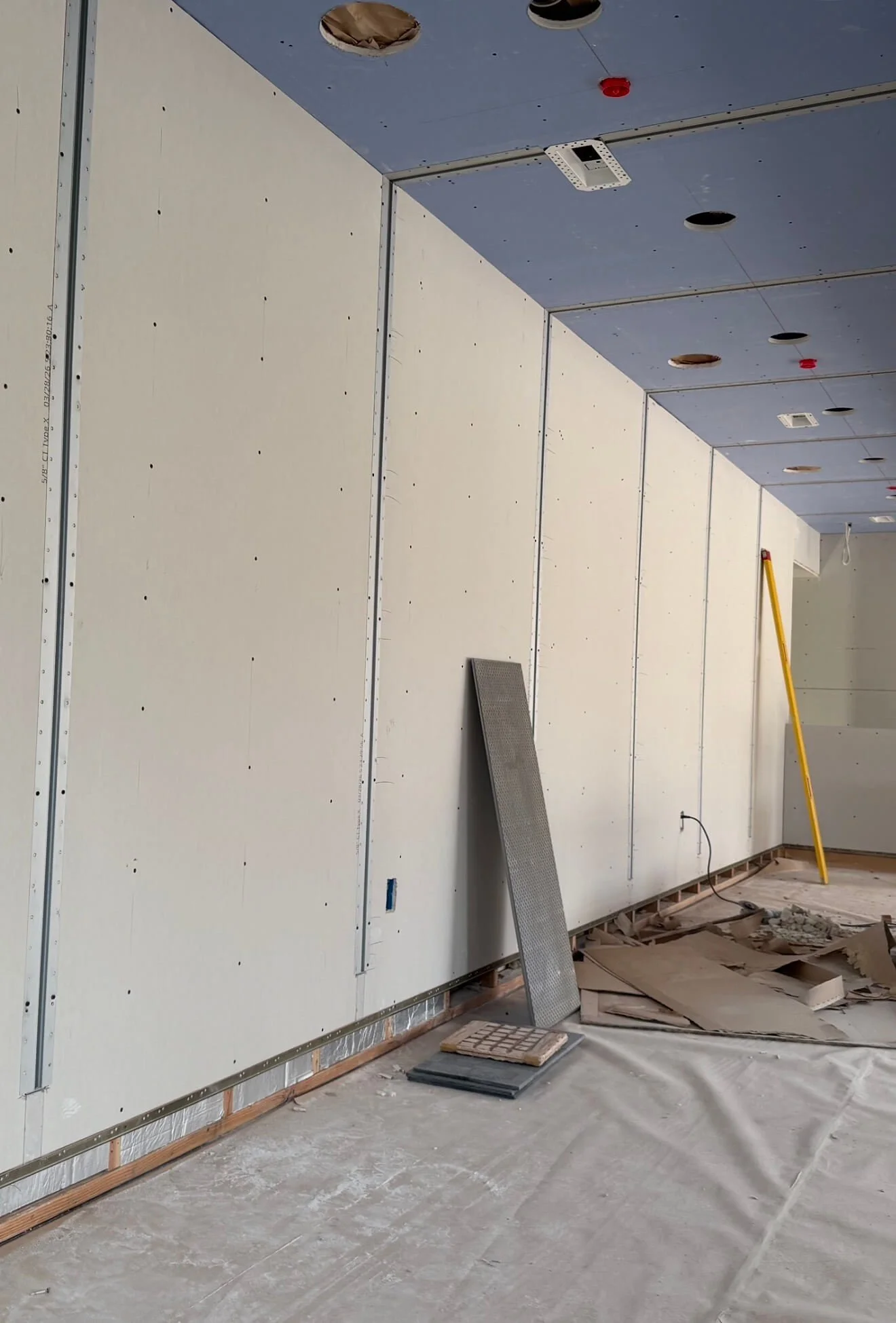 Professional drywall installation for a remodel project with Level 4 finishing preparation in Snohomish County, WA